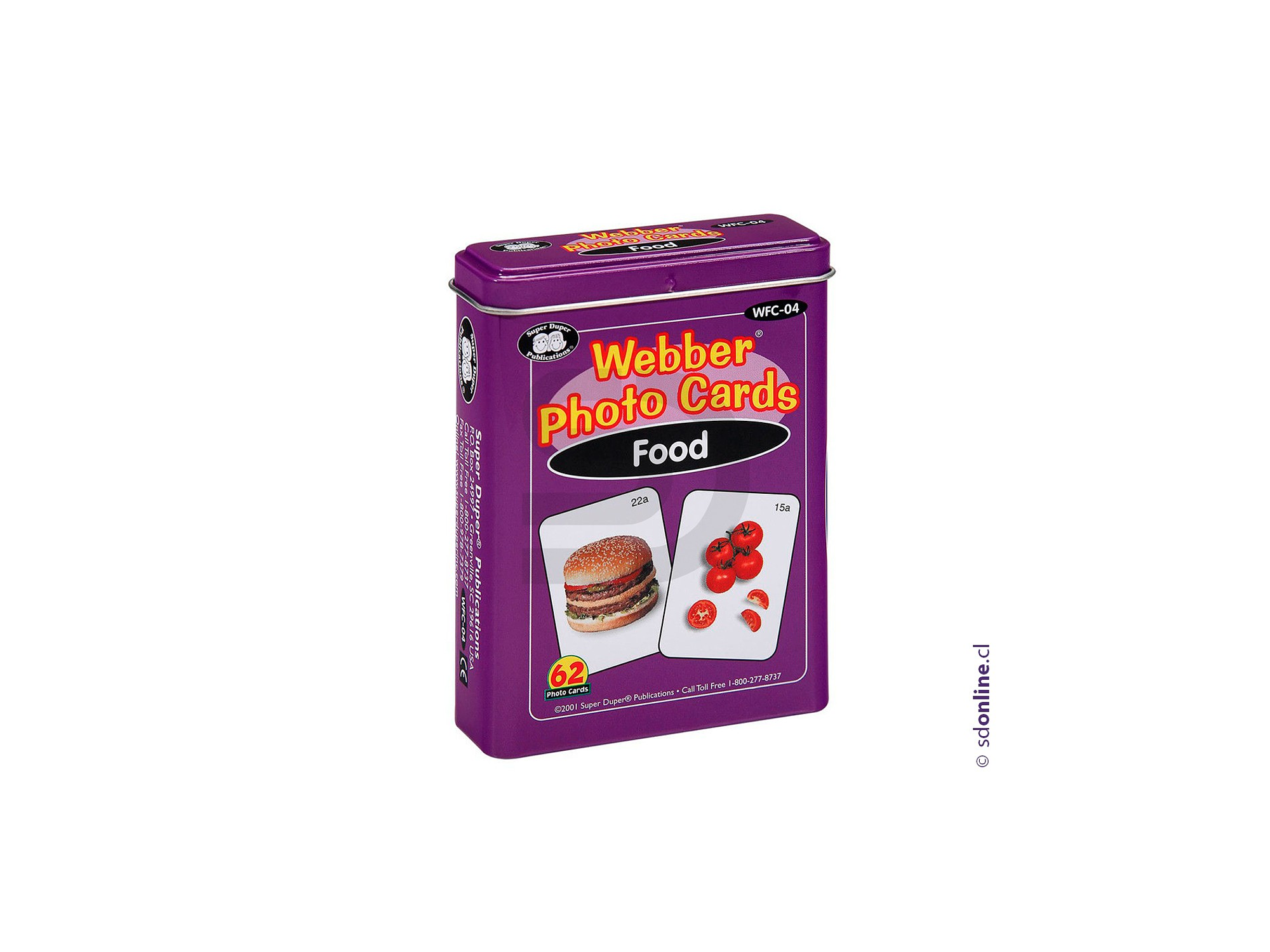 Naipe de alimentos 62 cartas 1