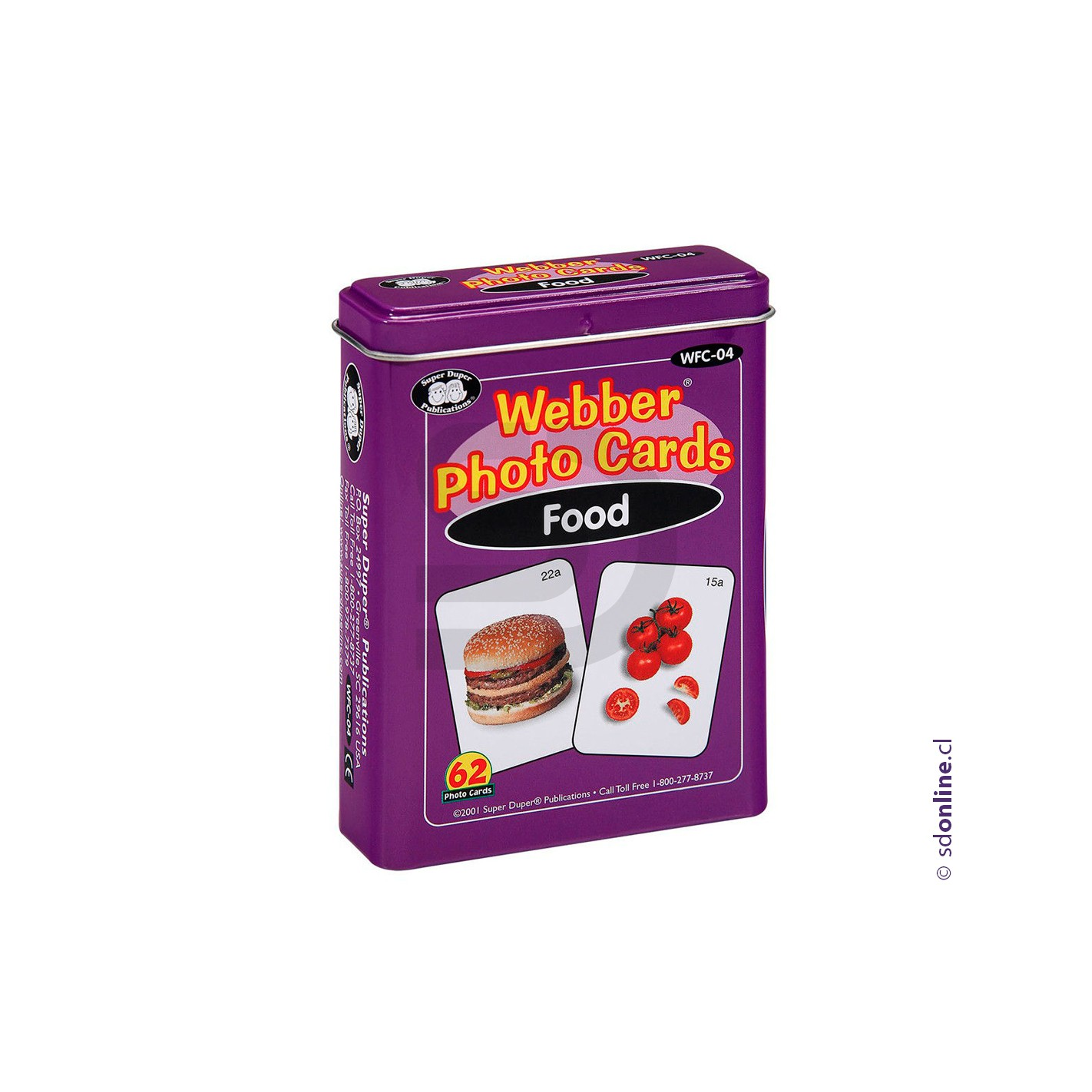 Naipe de alimentos 62 cartas 1