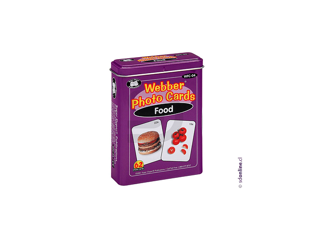 Naipe de alimentos 62 cartas 1