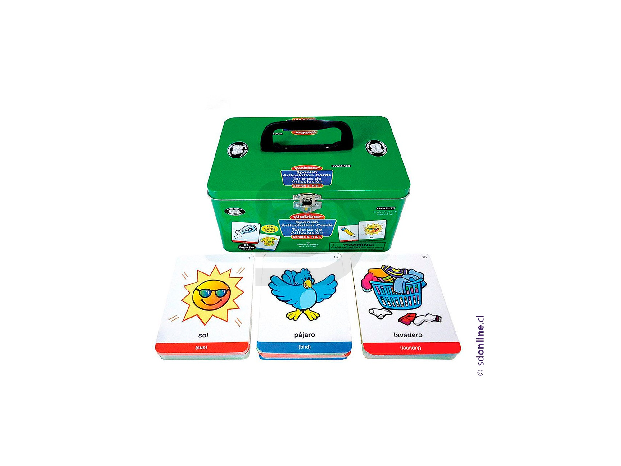 Láminas de articulación de letras S, R Y L 1