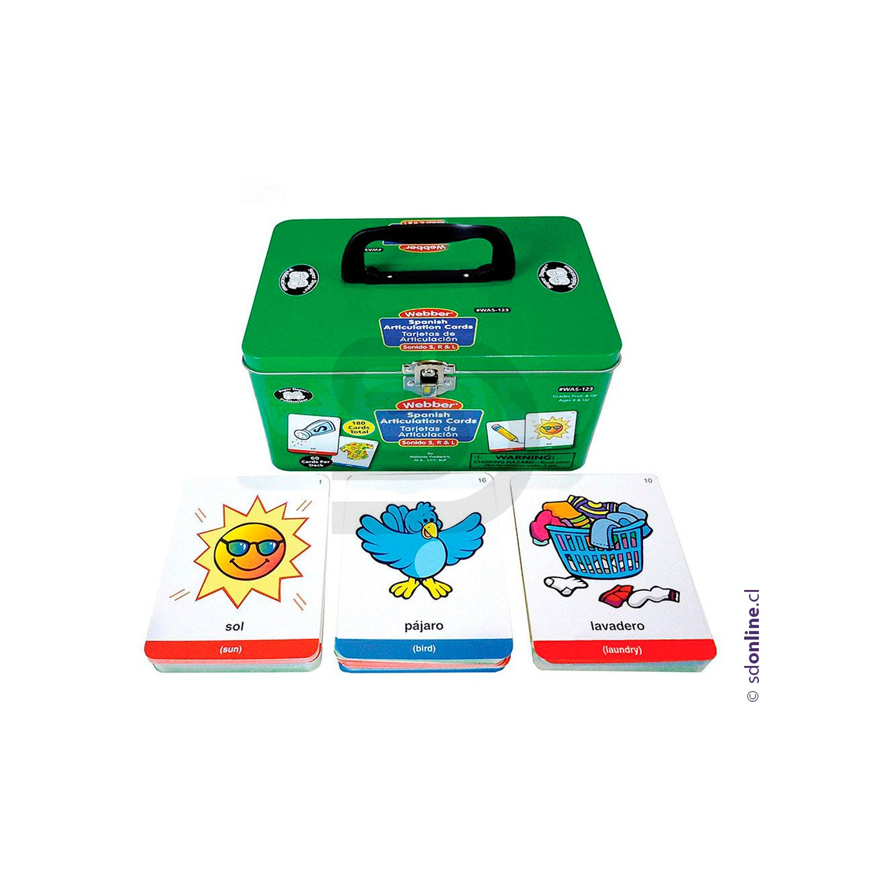 Láminas de articulación de letras S, R Y L 1