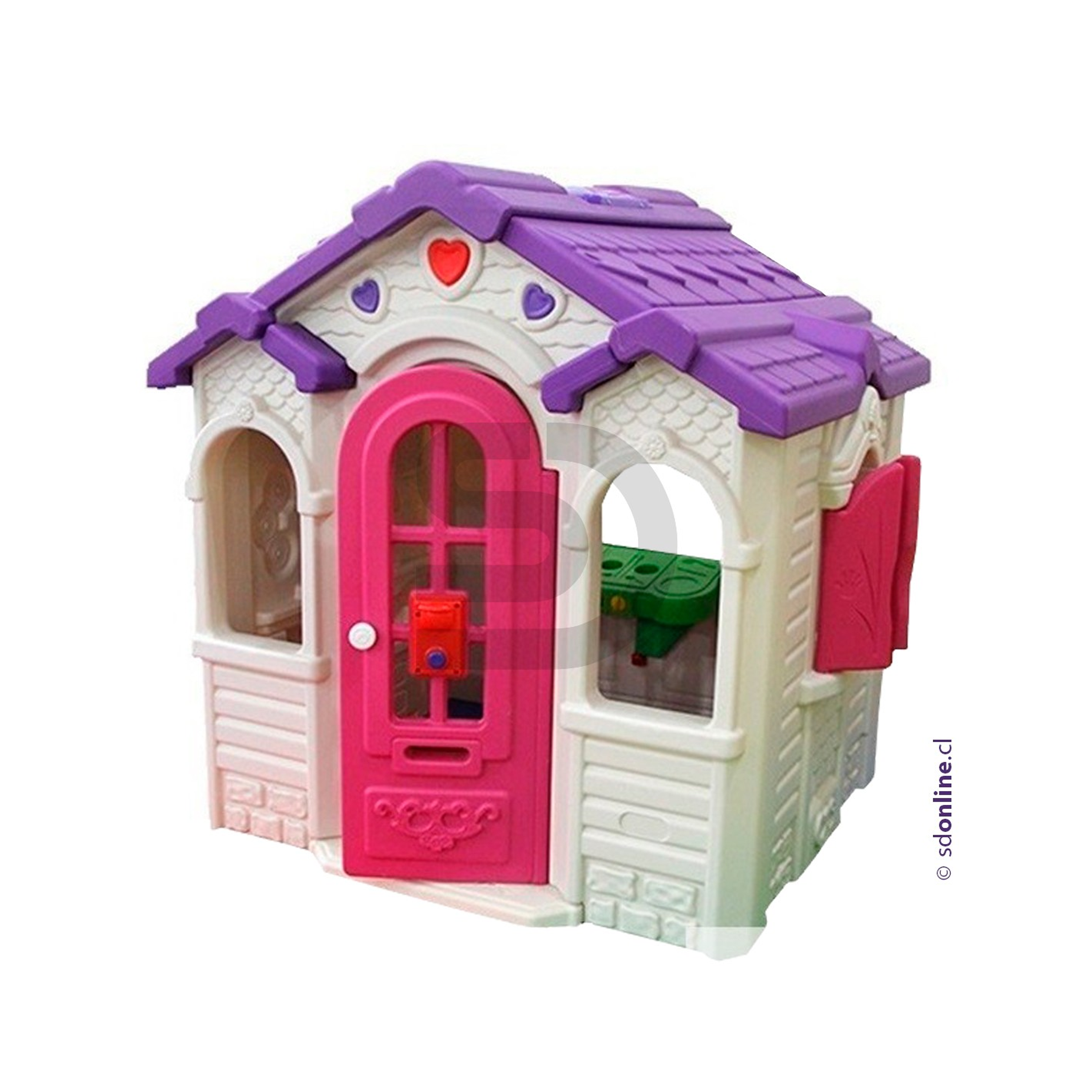 Casa muñeca corazón 1