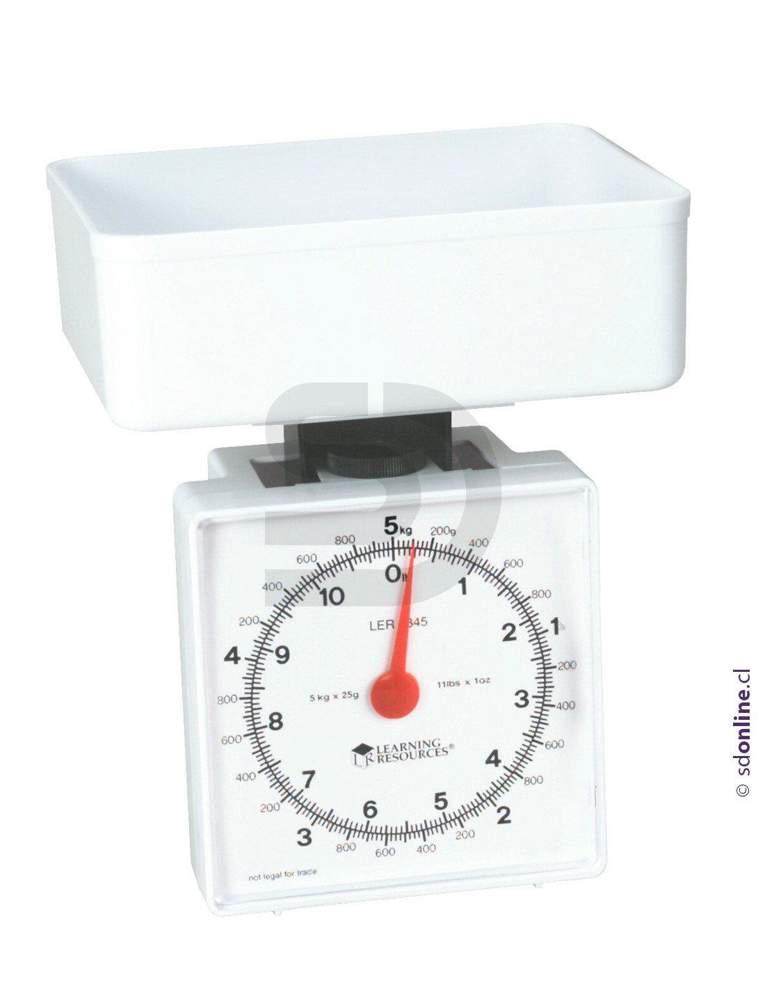 Balanza de plataforma 5Kg volumen