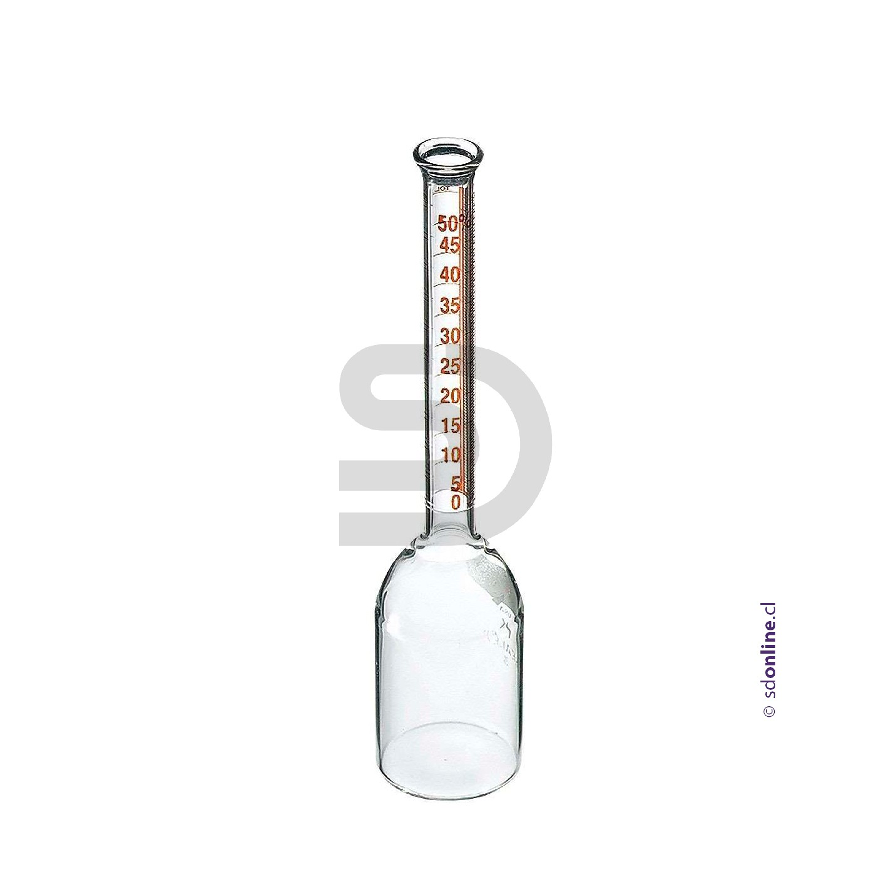 Butirometro botella de babcock 1