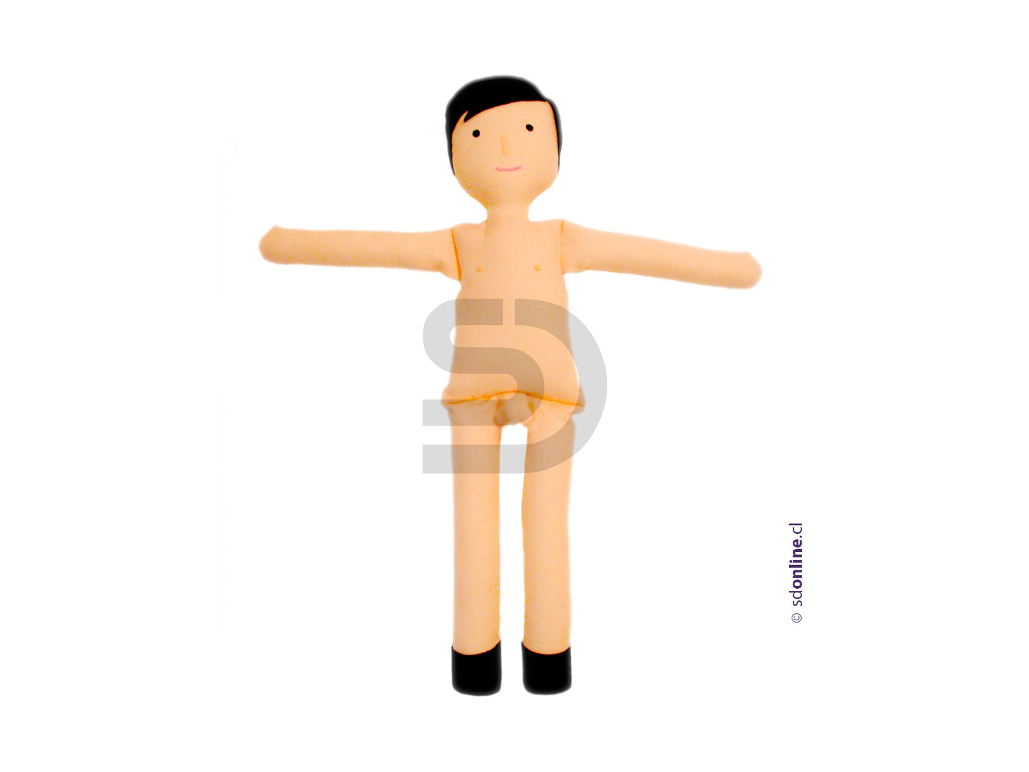 Muñeco sexuado niño 2