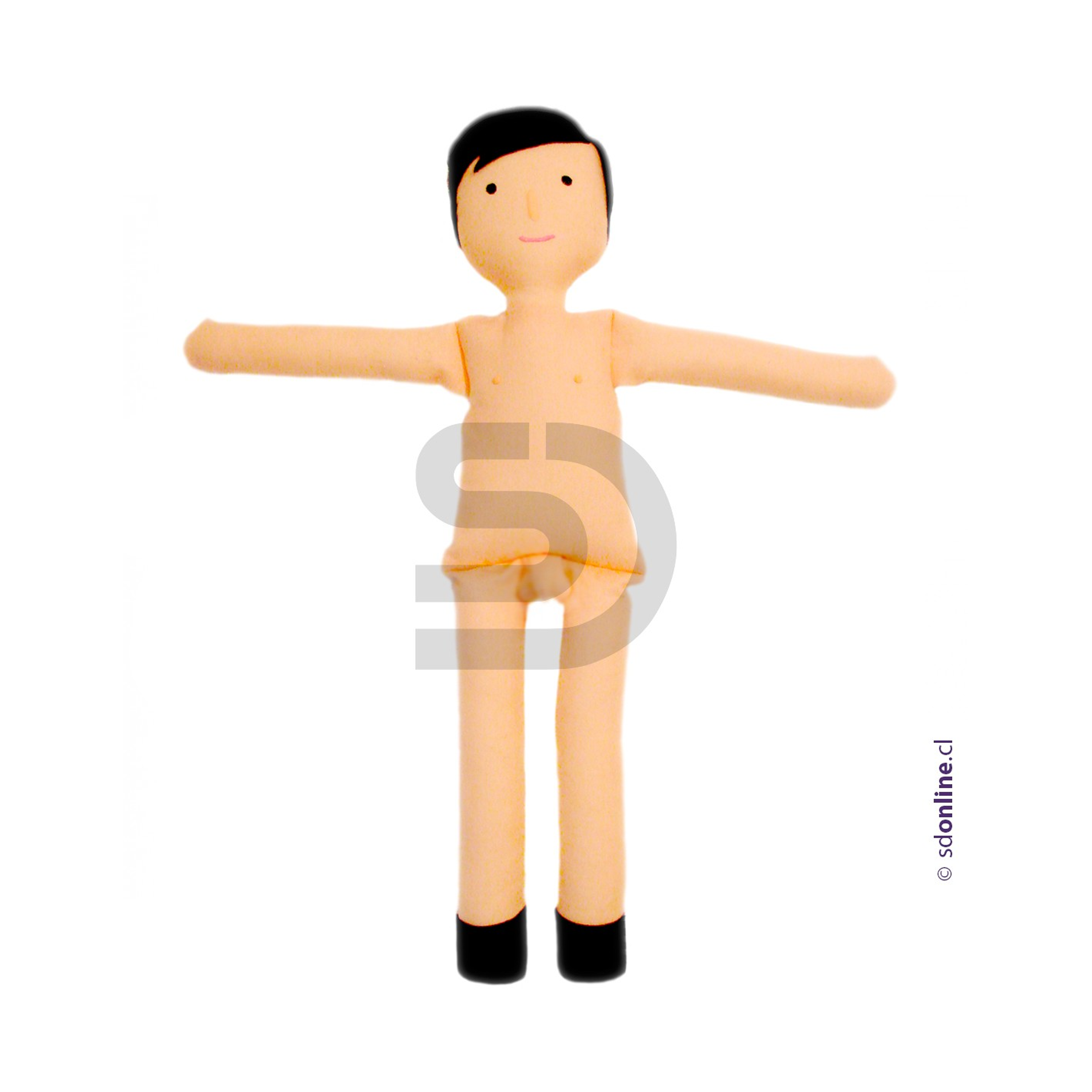 Muñeco sexuado niño 2