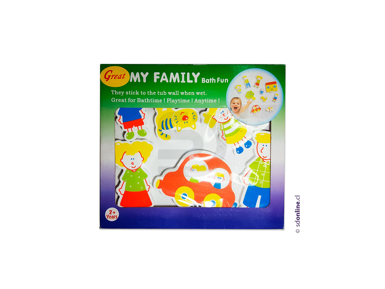 Familia y entorno goma eva set de 10Pza 1