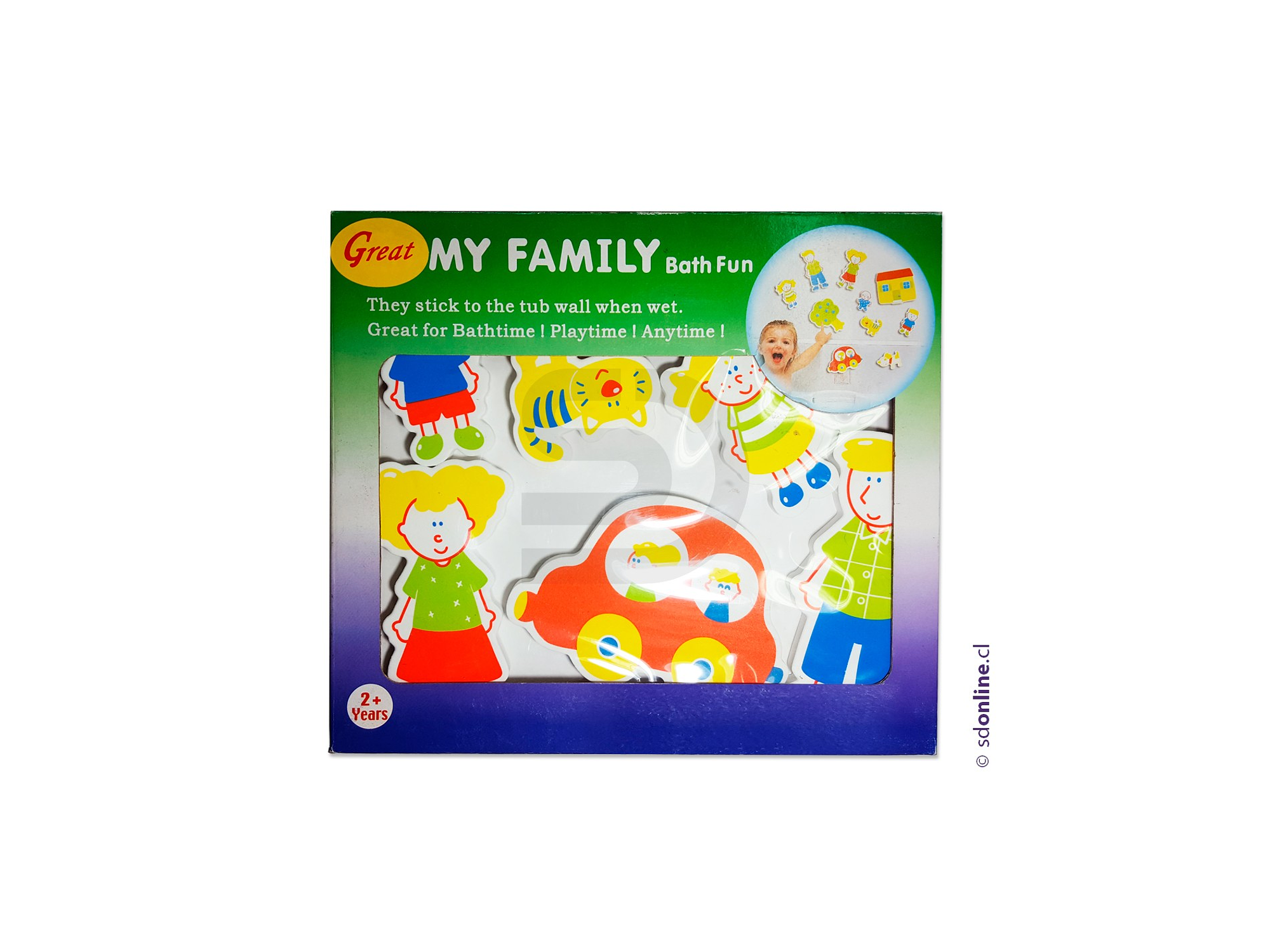 Familia y entorno goma eva set de 10Pza 1