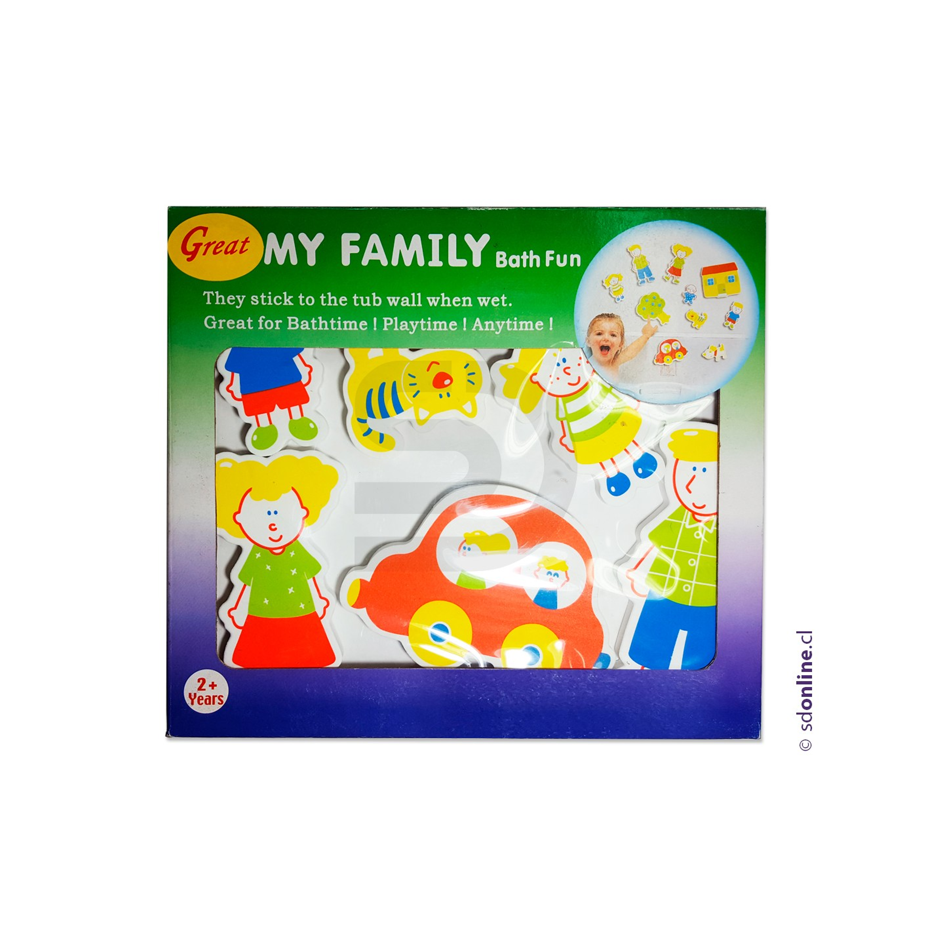Familia y entorno goma eva set de 10Pza 1