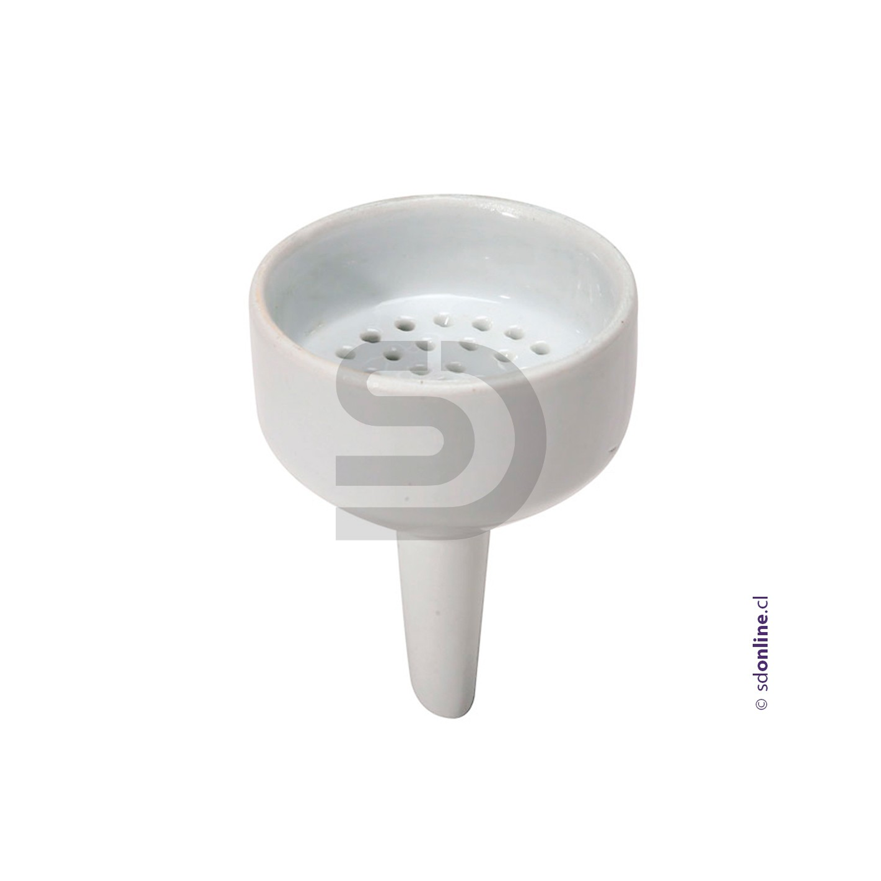 Embudo buchner porcelana 80Mm 1