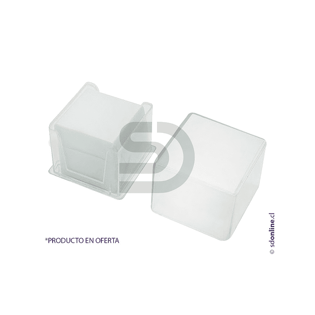 Cubre Objeto Caja Plástica 18X18Mm 100Und