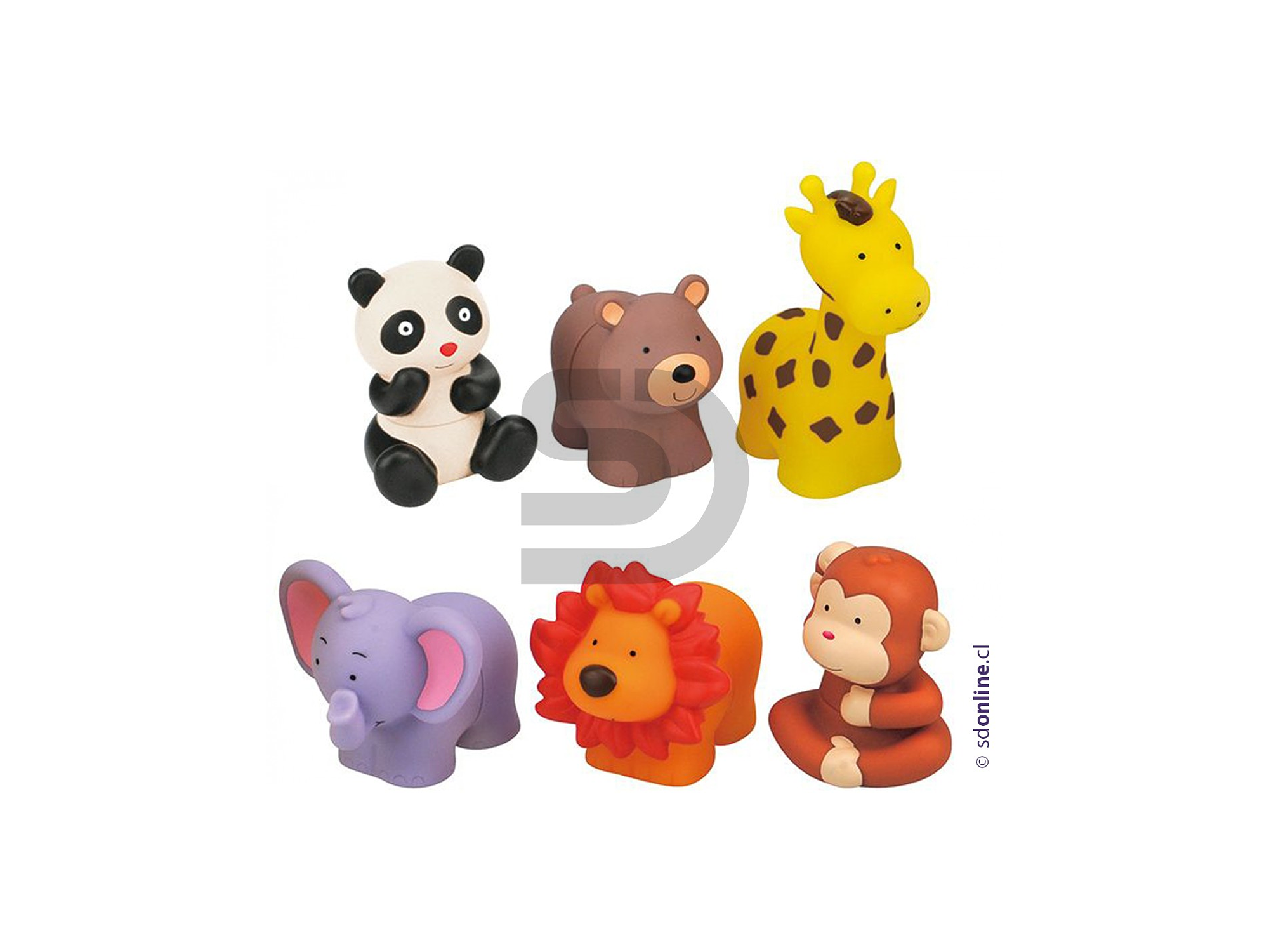 Animales de goma desarmables 1