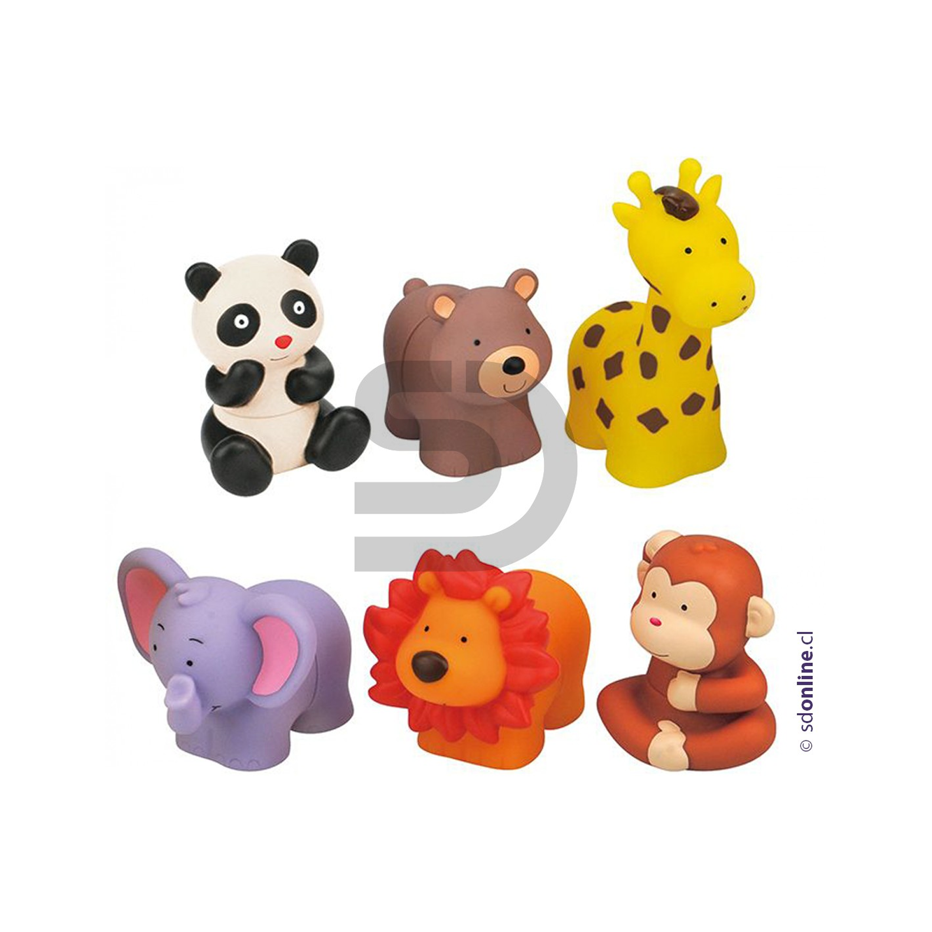 Animales de goma desarmables 1