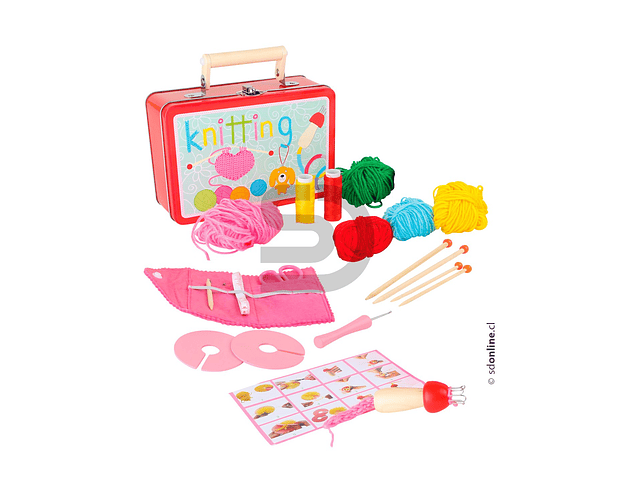 Maleta Set Para Tejer 2