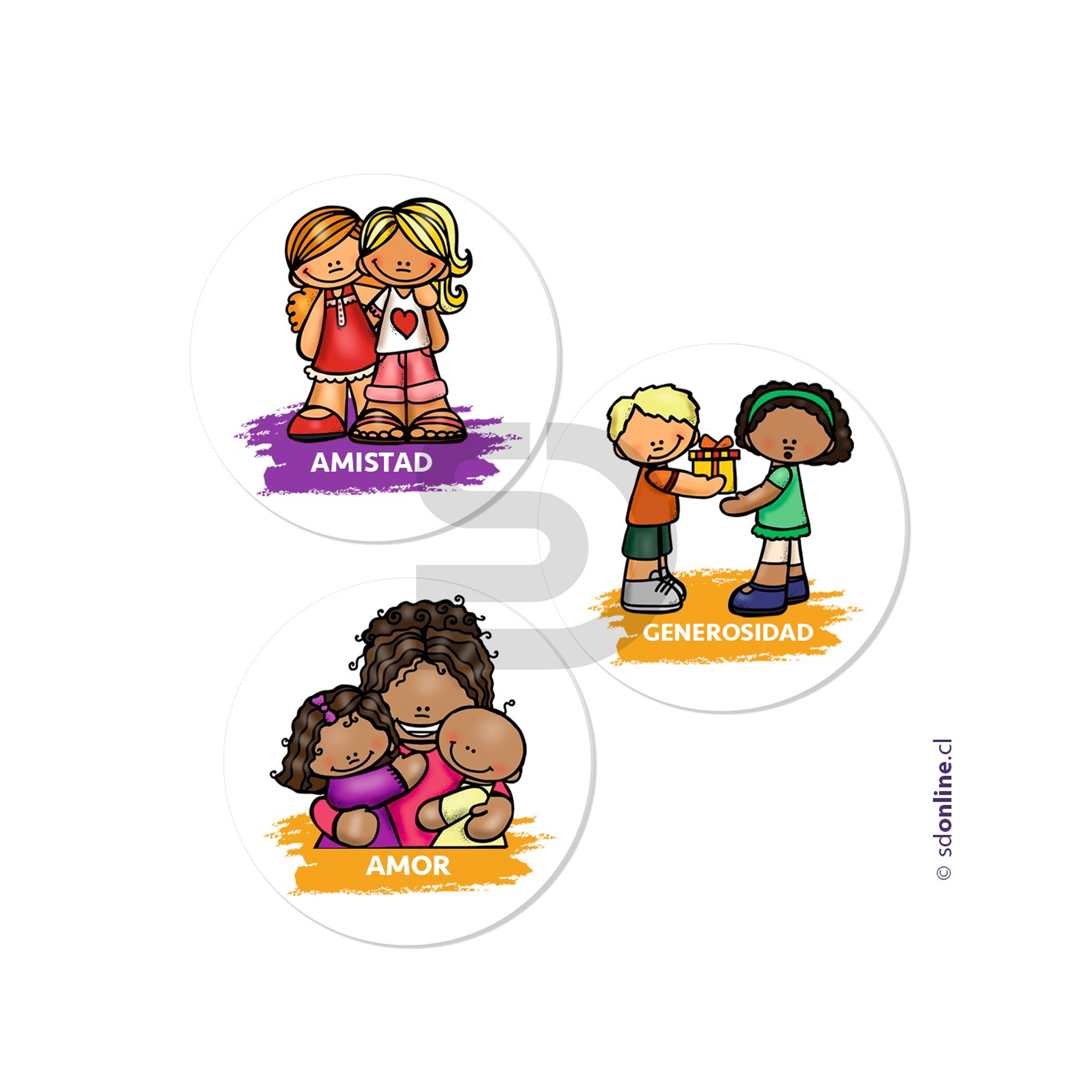 Memorice valores - Vol 1 2