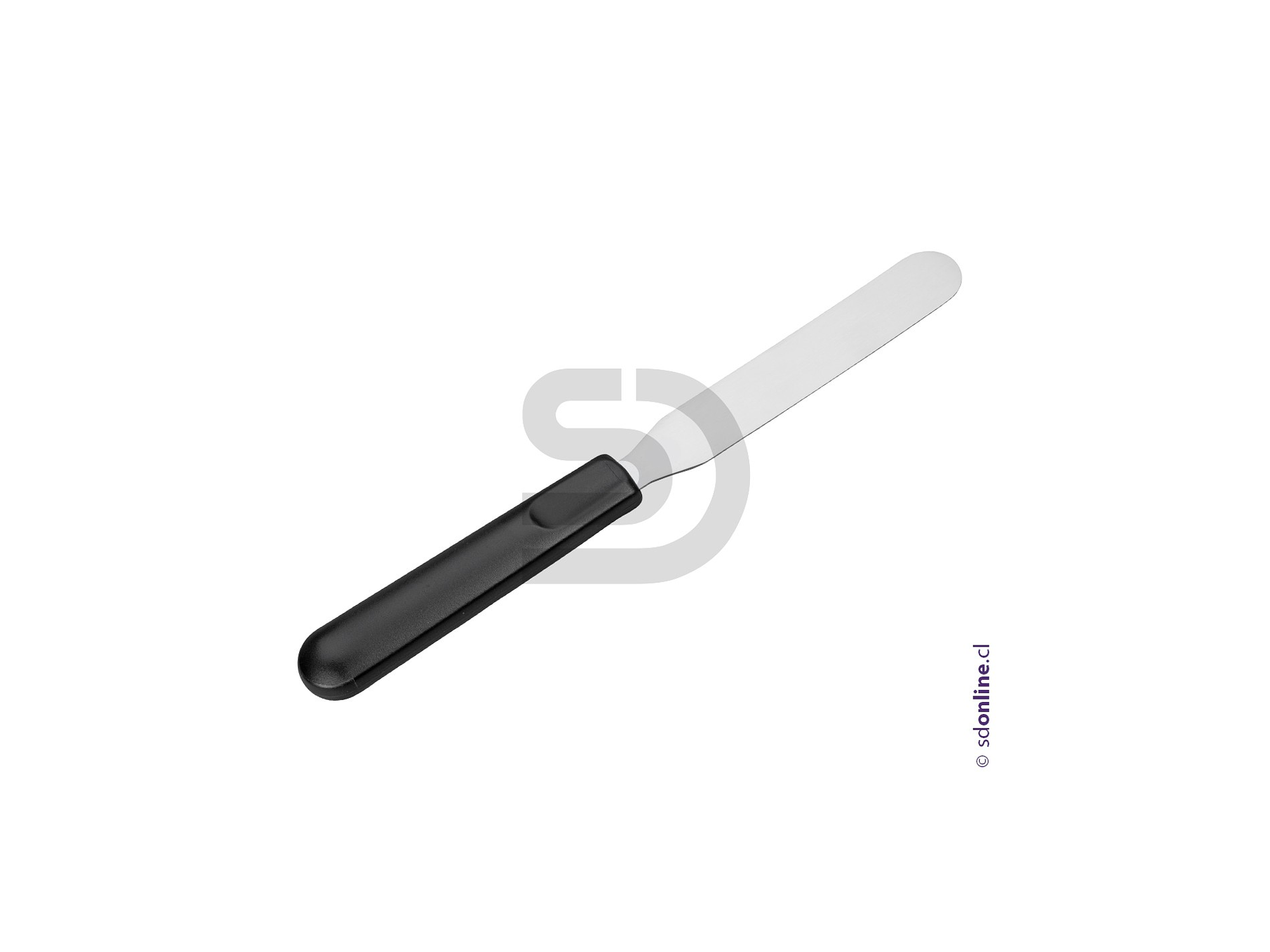 Espatula con mango madera hoja 10cm 1