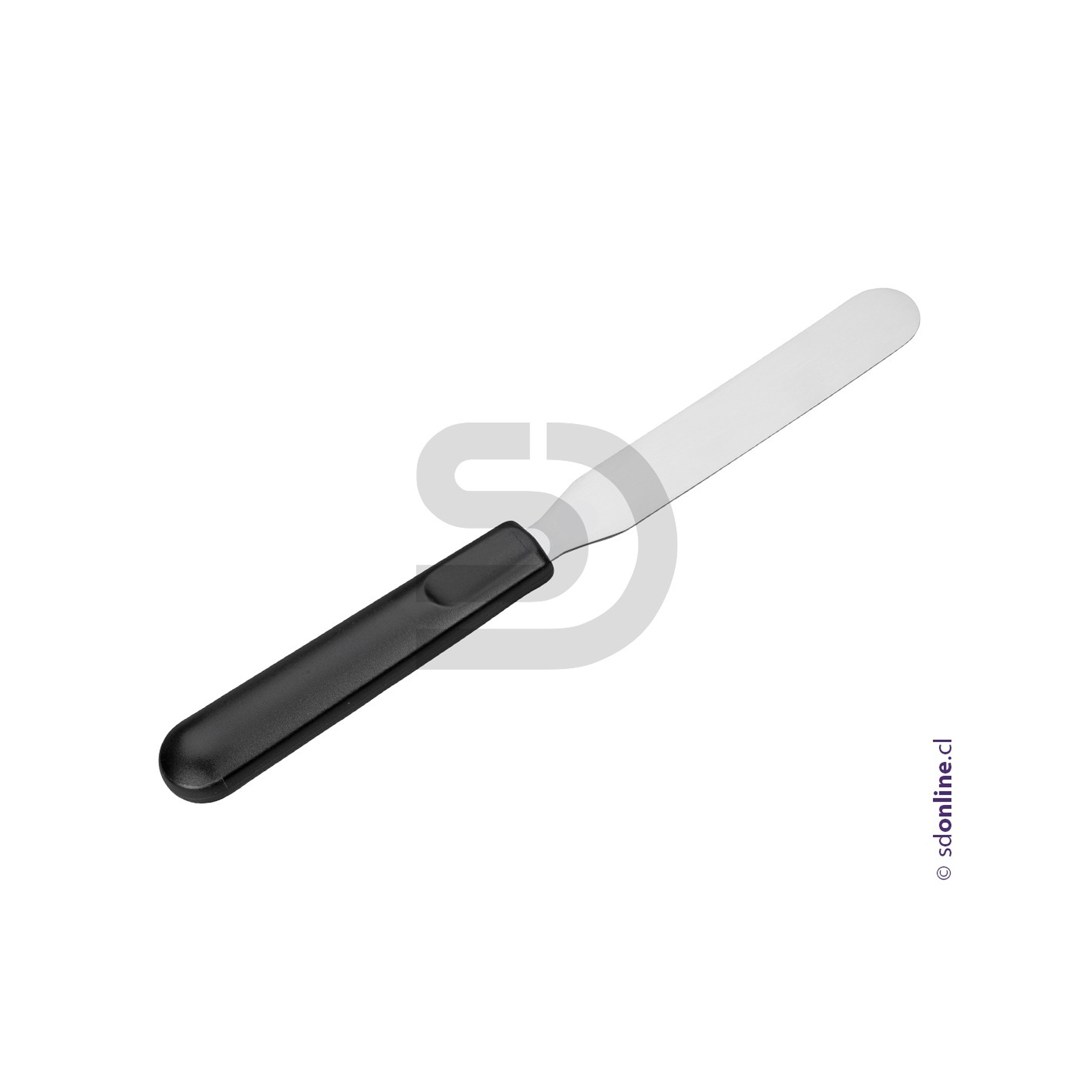 Espatula con mango madera hoja 10cm 1