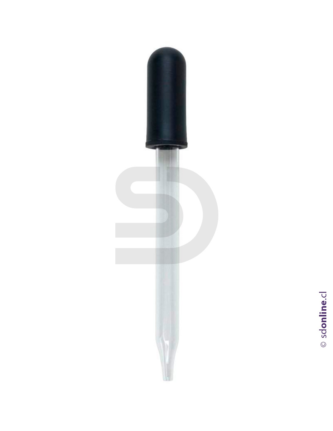 Gotario recto de vidrio 5 ml