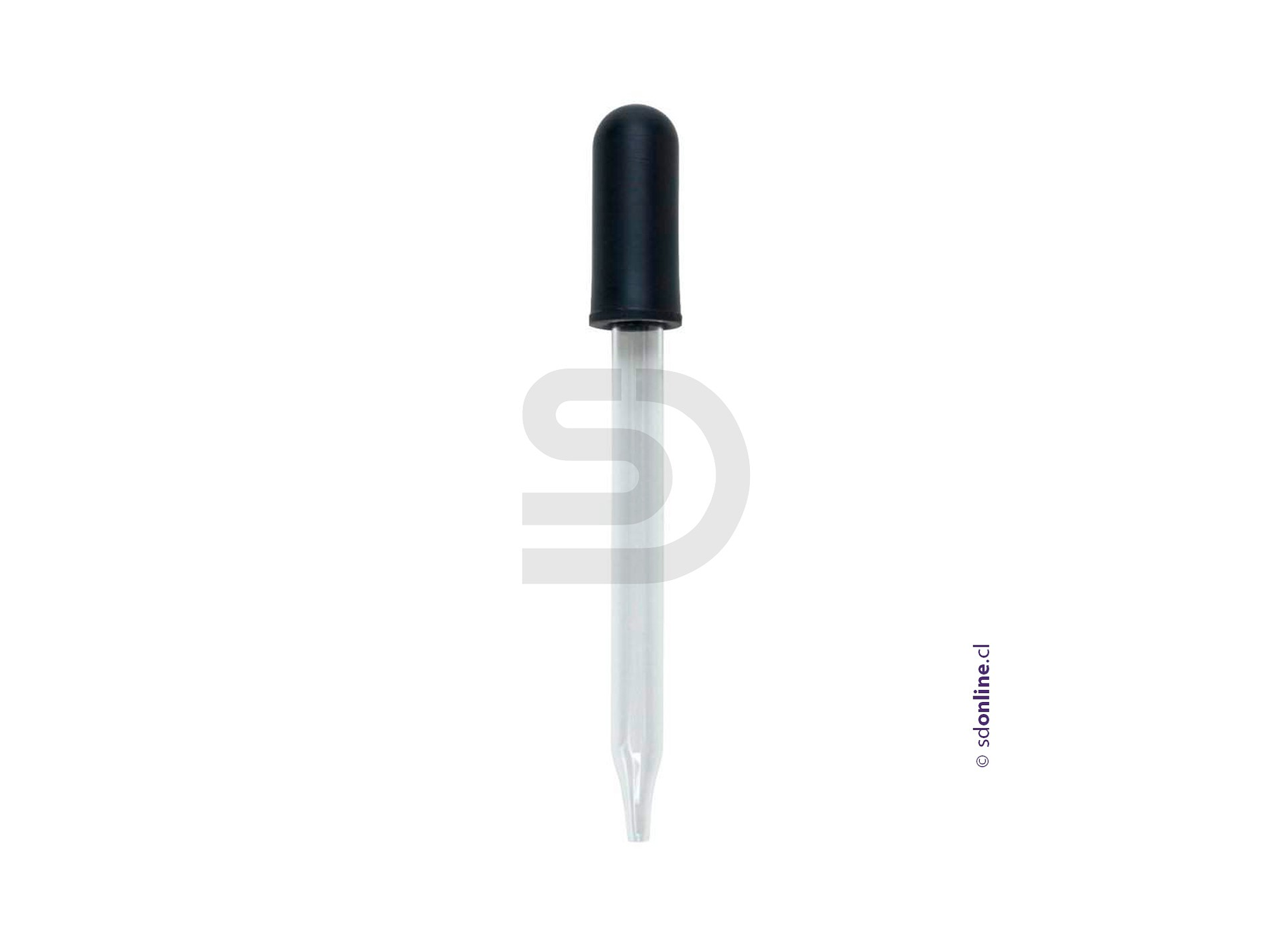 Gotario recto de vidrio 5 ml 1