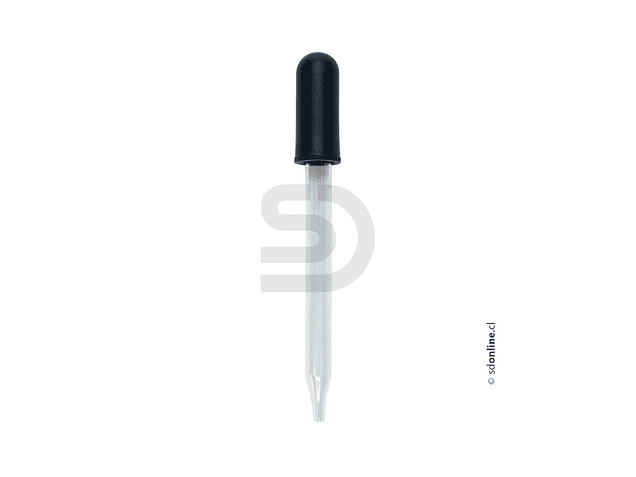 Gotario recto de vidrio 5 ml 1