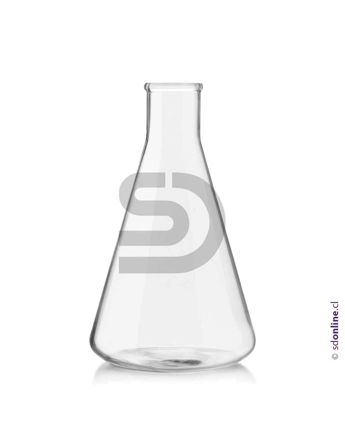 Matraz erlenmeyer vidrio 500Ml