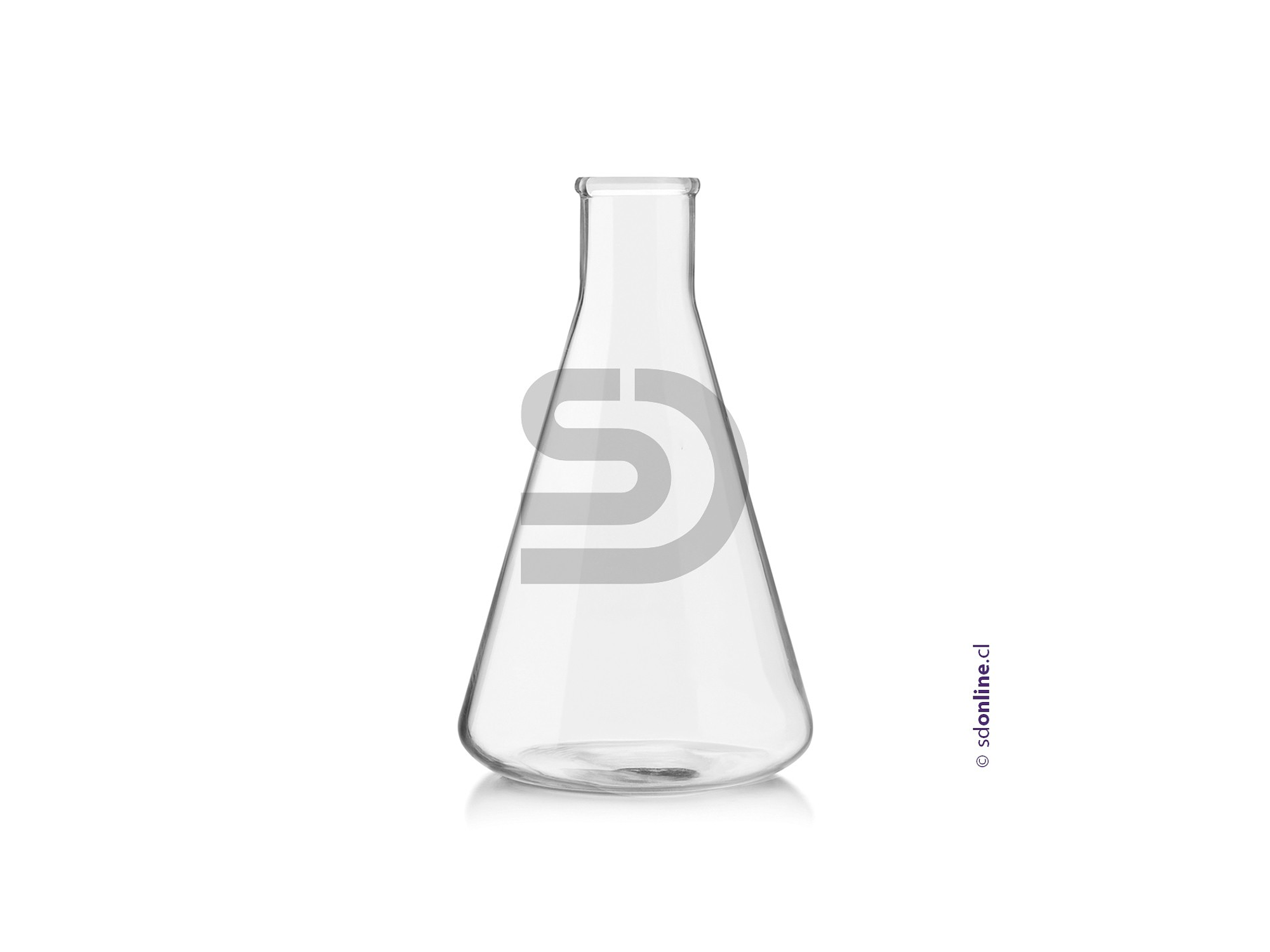 Matraz erlenmeyer vidrio 500Ml 1