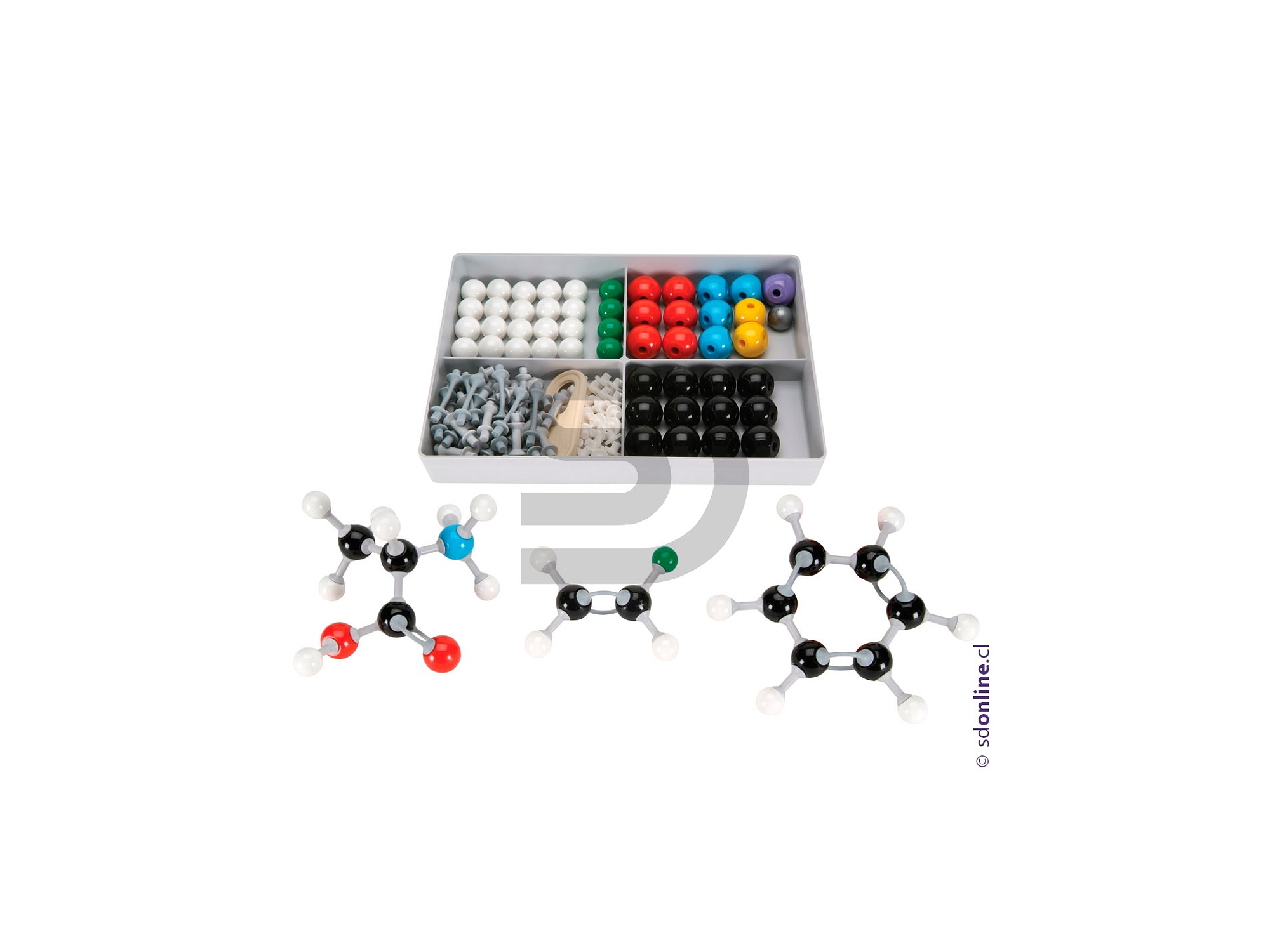 Modelo molecular PVC 116Pza 1