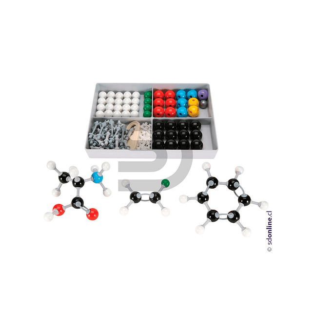Modelo molecular PVC 116Pza