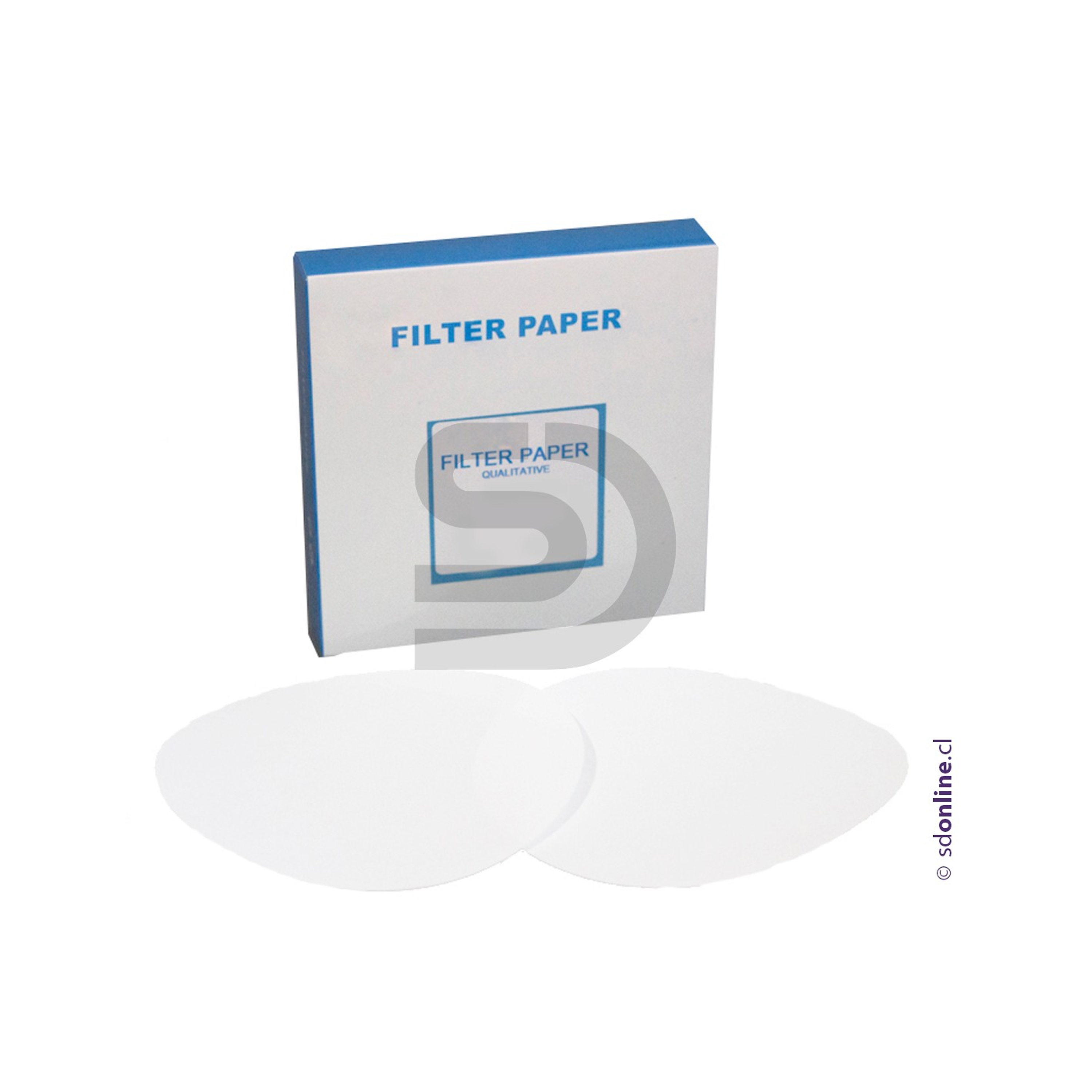 Papel filtro circular Nro 42 90Mm 1