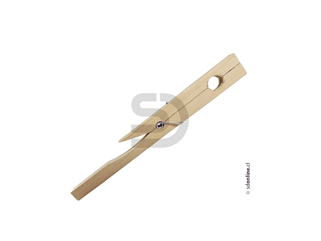 Pinza madera para tubo ensayo 1
