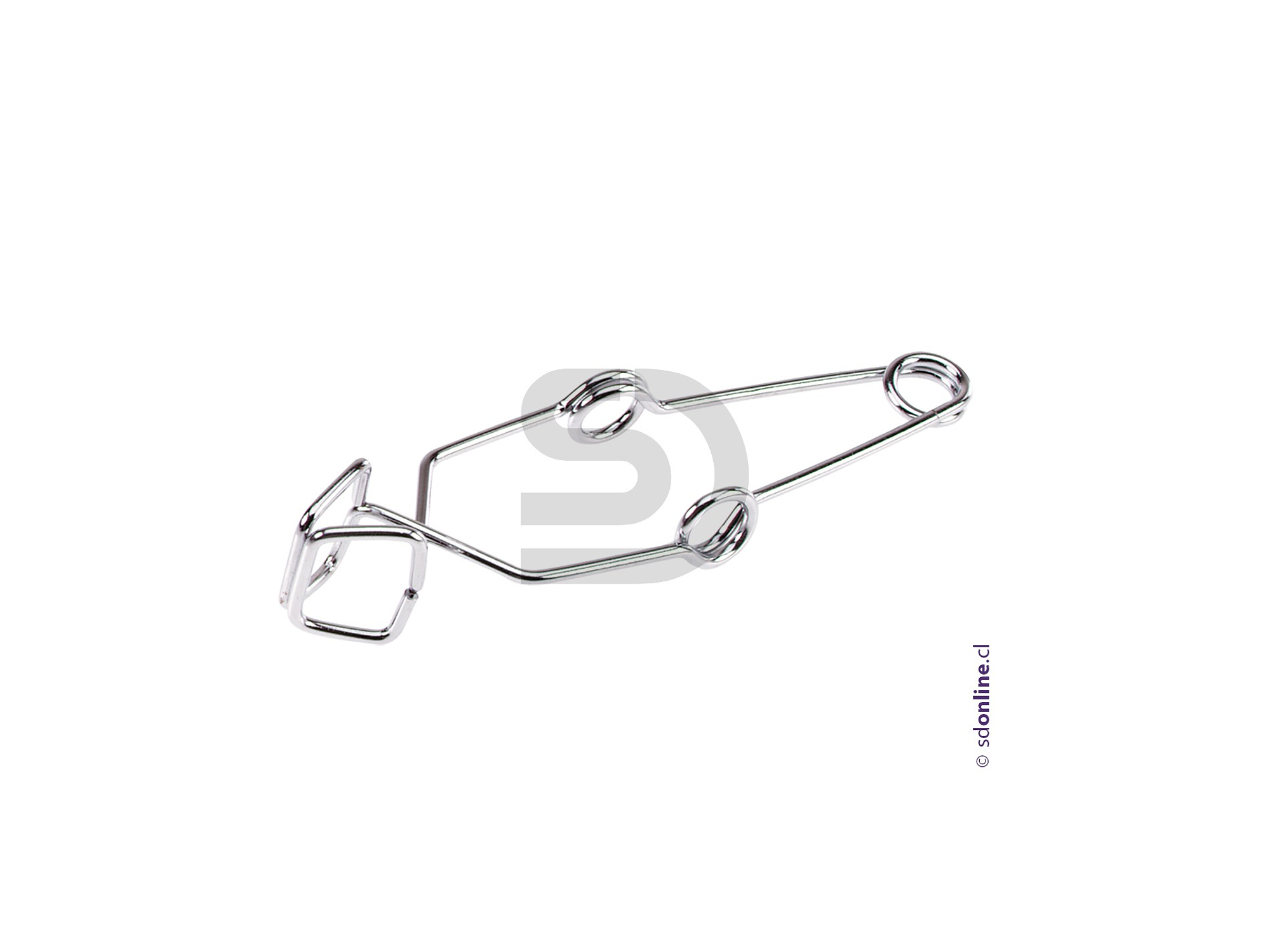 Pinza metálica para tubo de ensayo 1