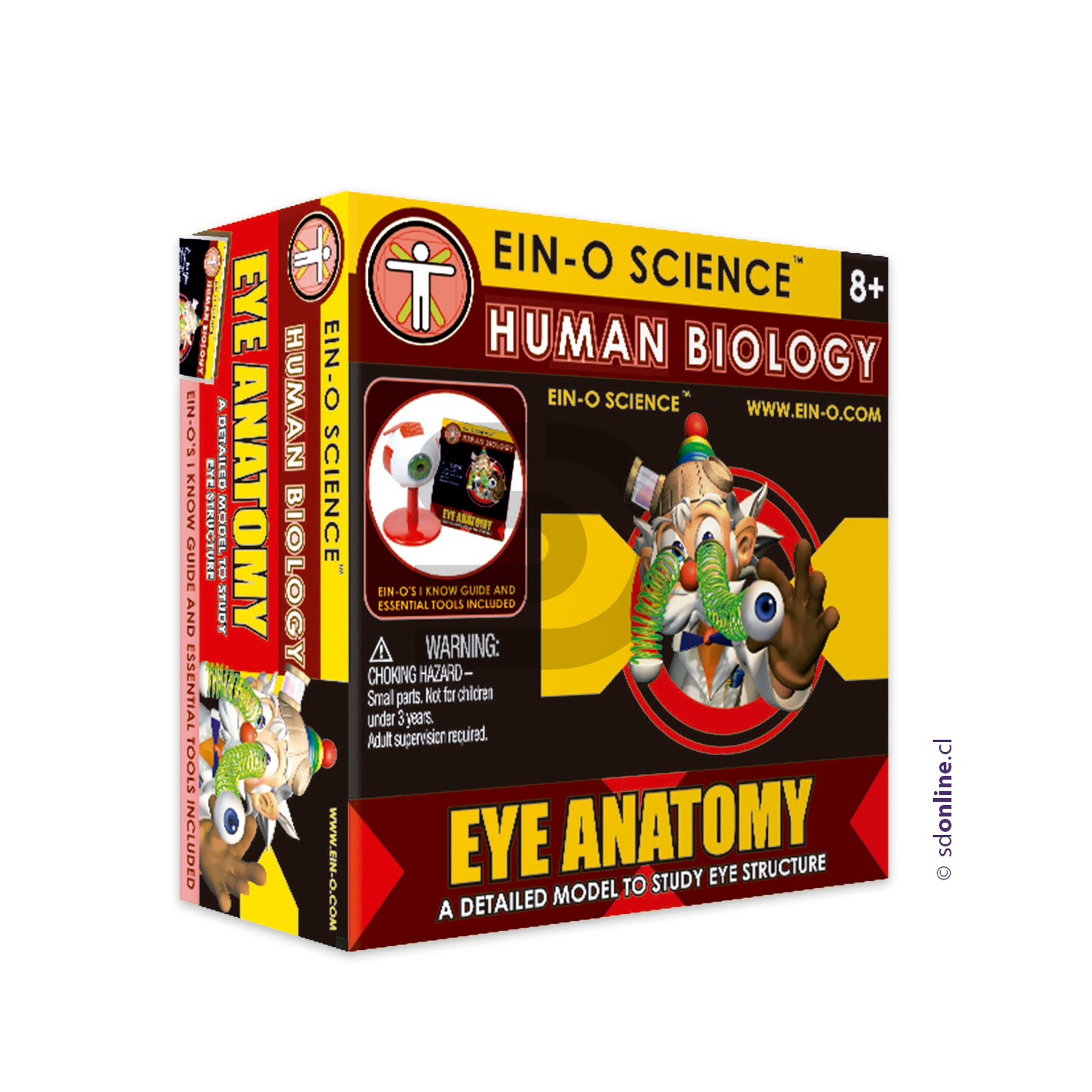 Ojo desarmable base caja plástica Cuadrada 1