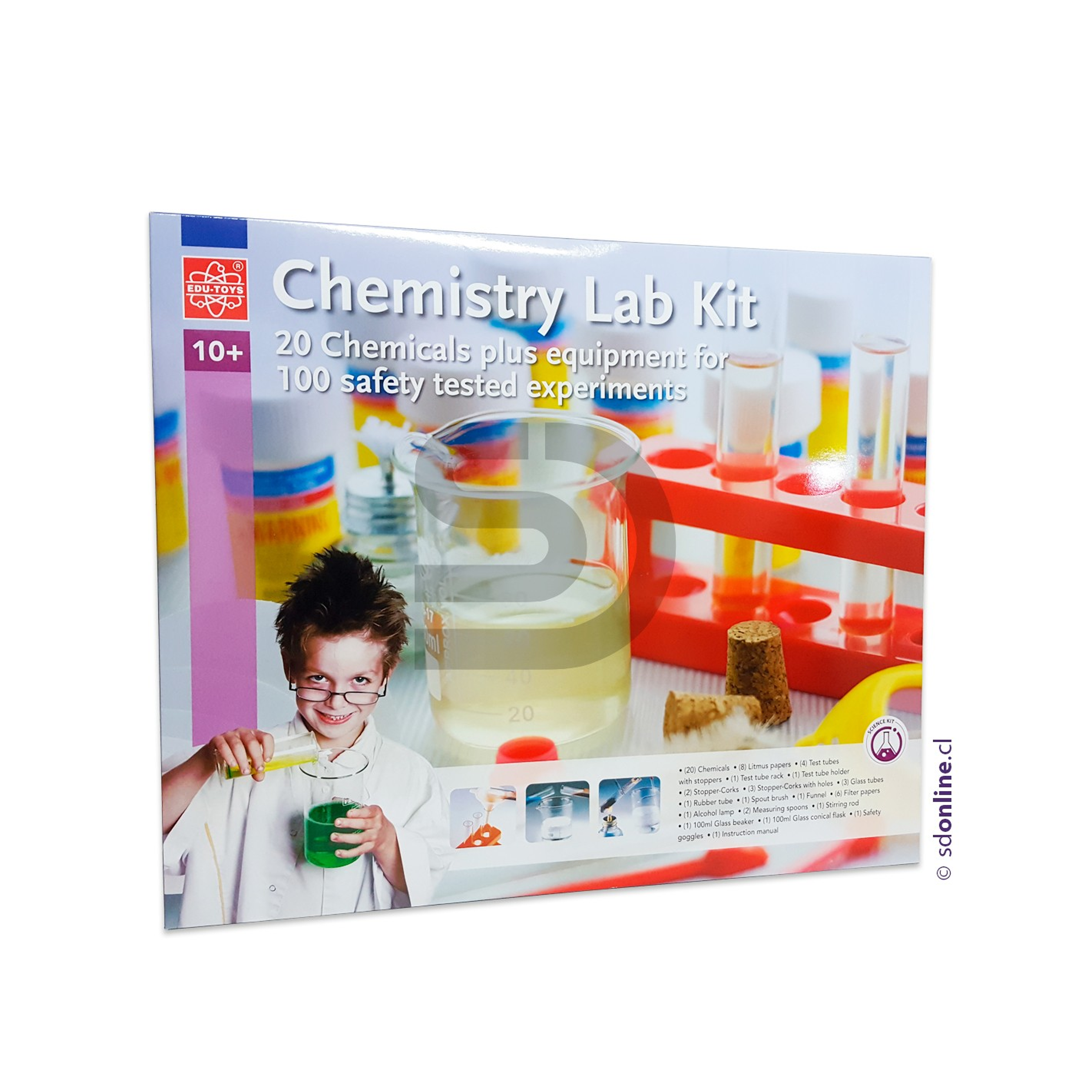 Laboratorio escolar 100 experimentos de química 1