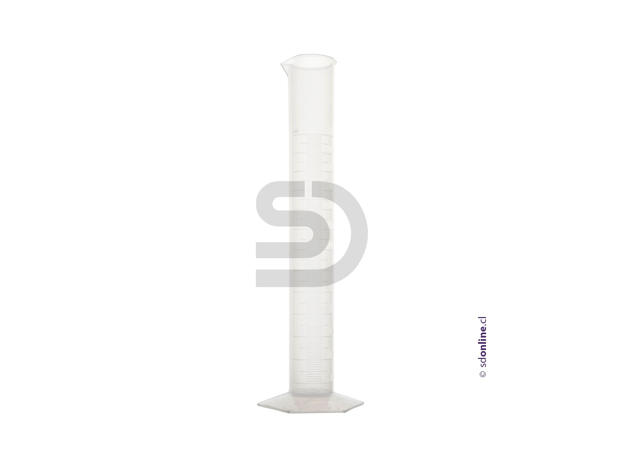 Probeta PVC graduada 250Cc 1