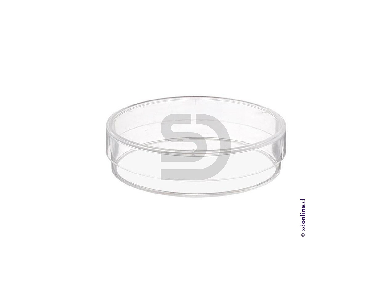 Placa petri plástica 60X15Mm 1