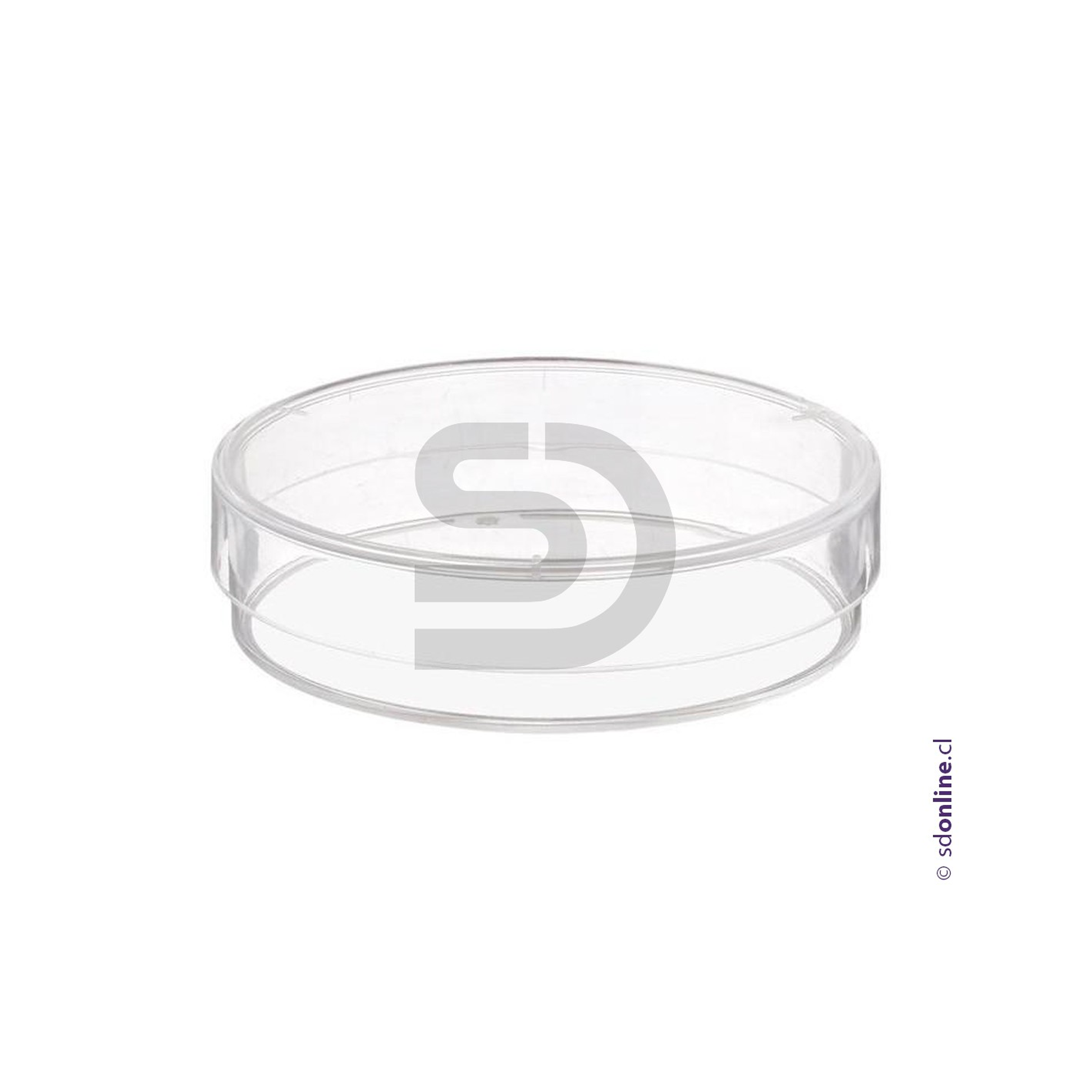 Placa petri plástica 60X15Mm 1