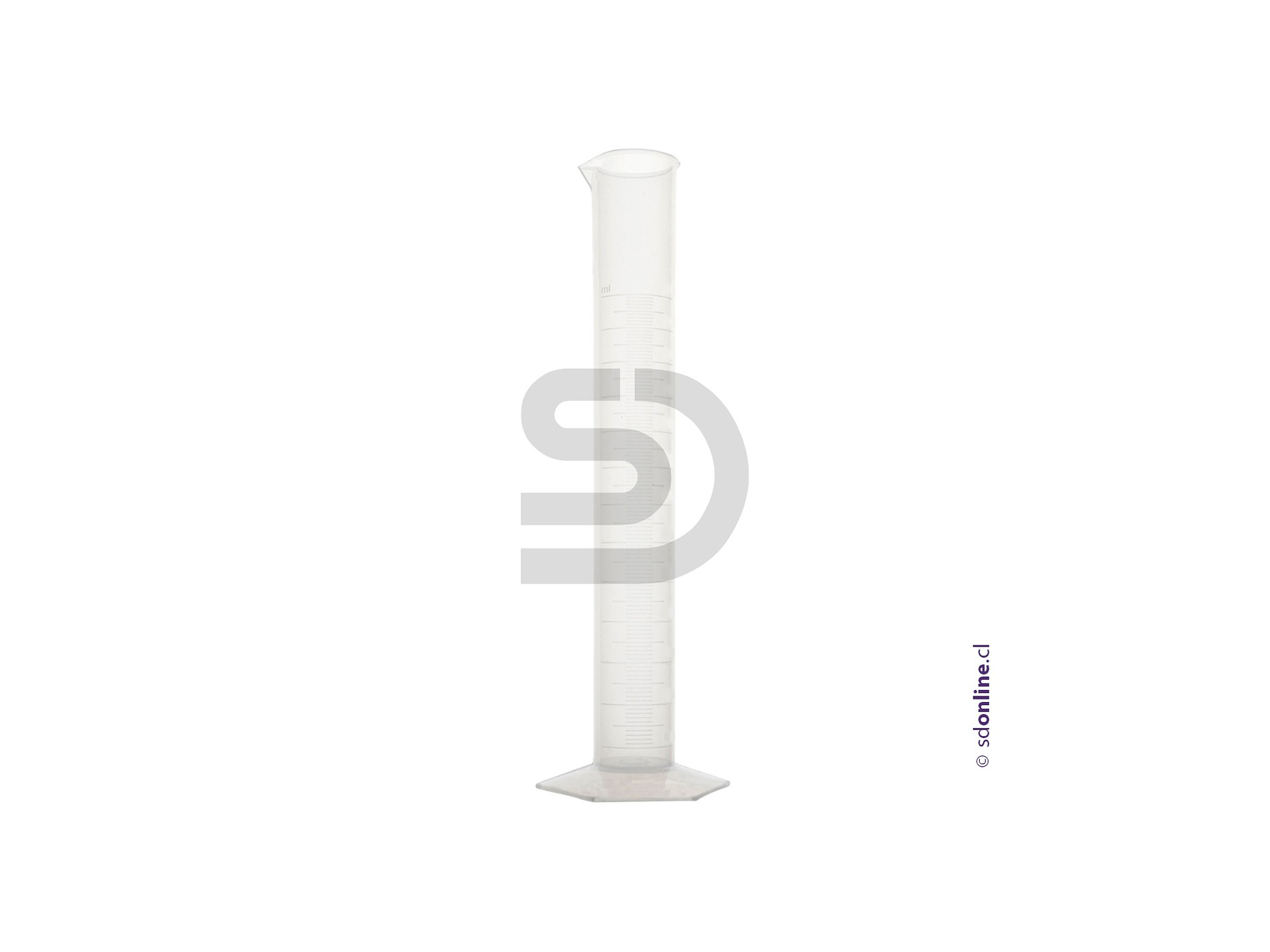 Probeta PVC Graduada 100Ml 1