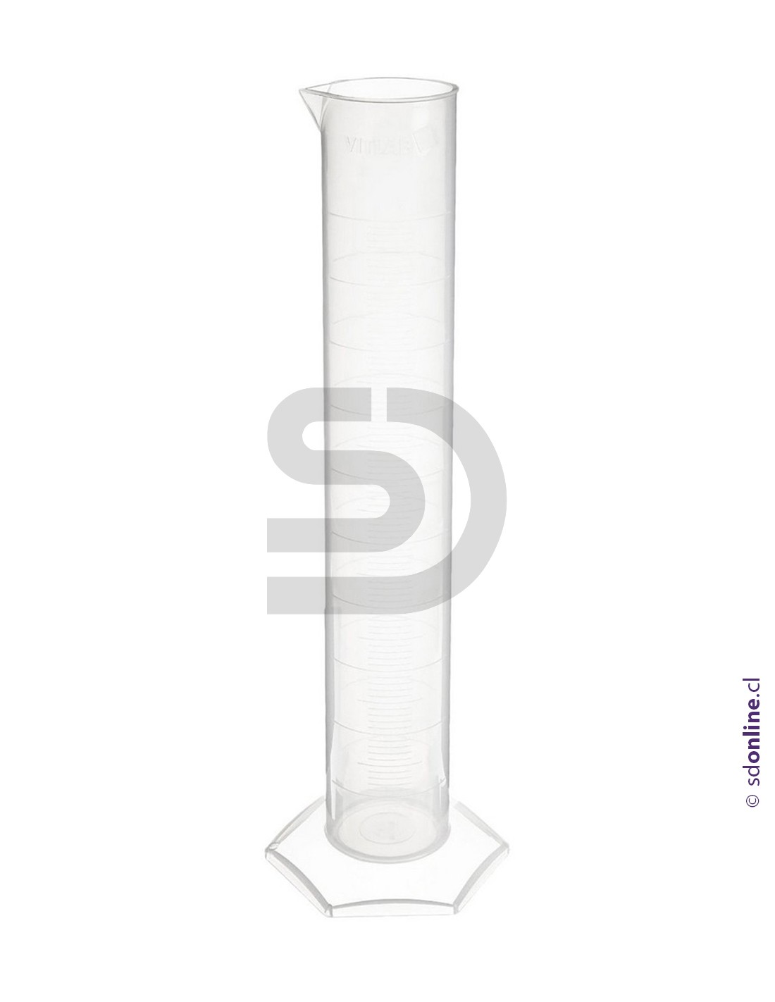 Probeta vidrio graduada 500Ml