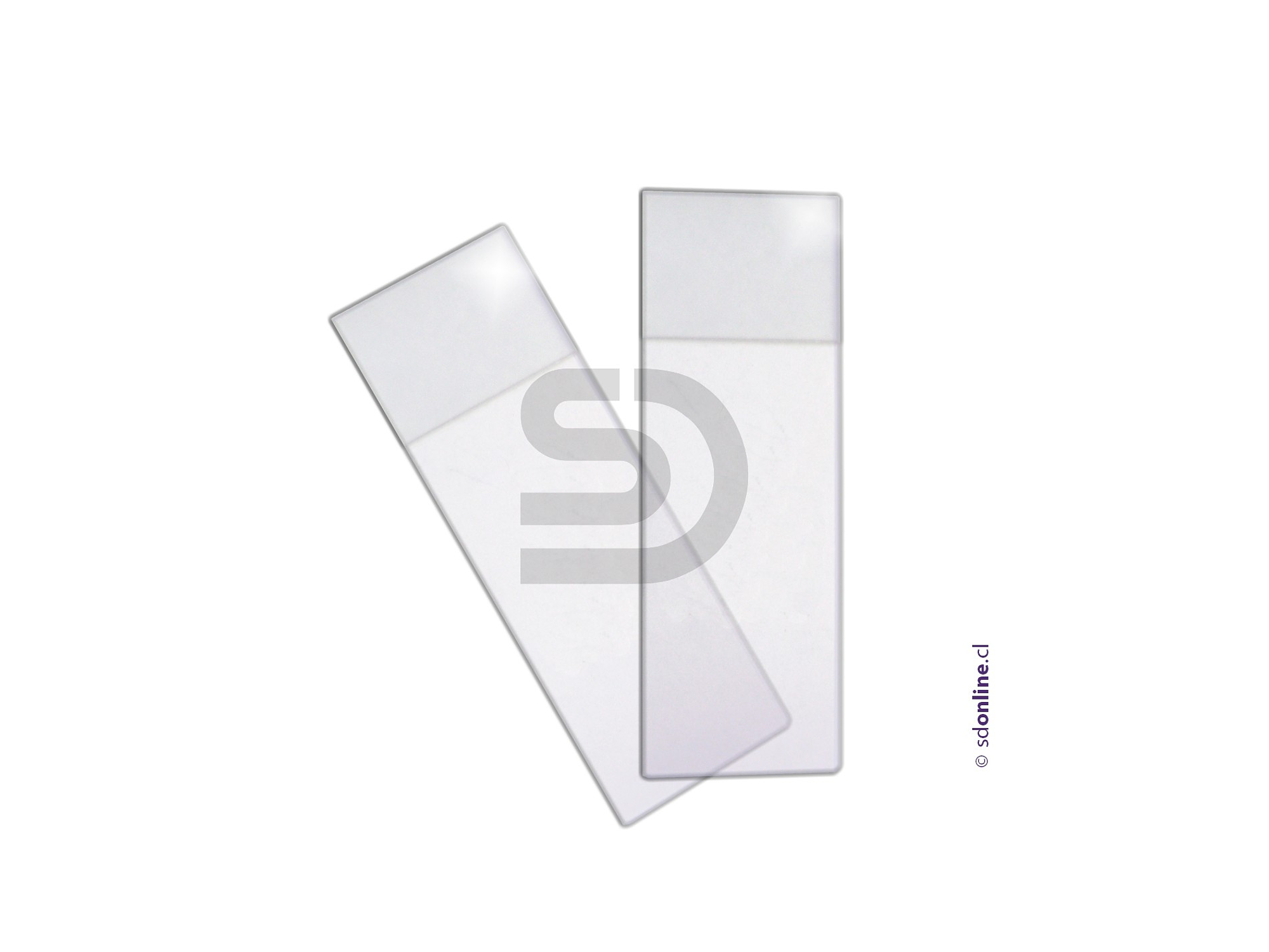 Porta objeto portafoliado 50Und 25x75x1,2mm 1