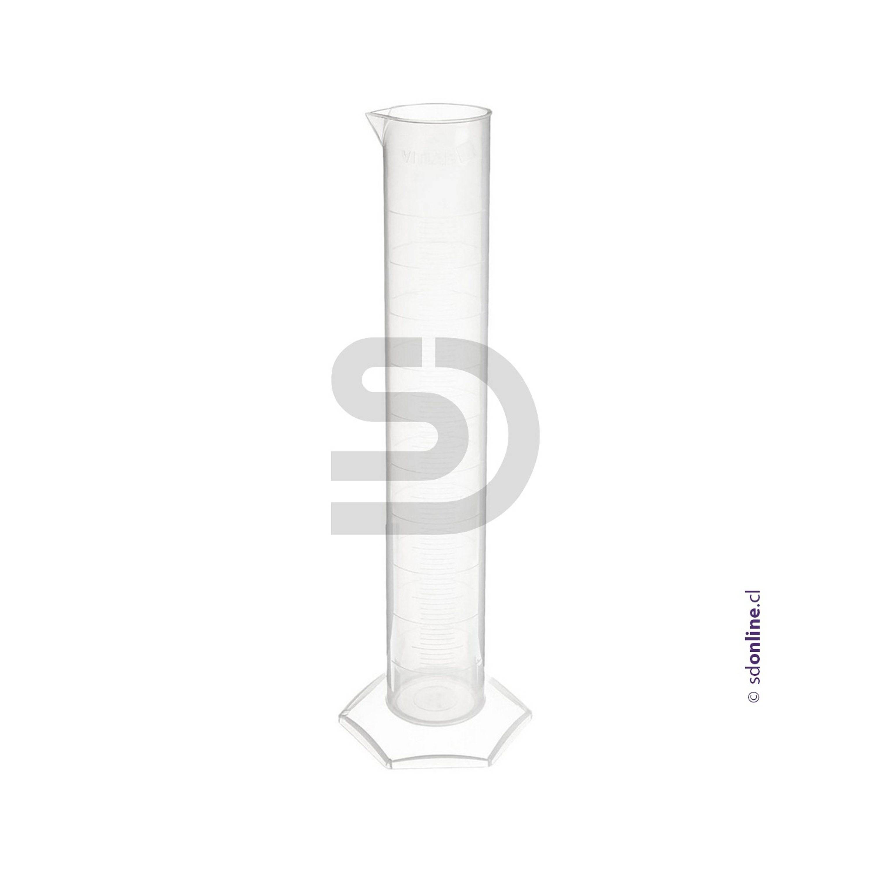 Probeta vidrio graduada 250Cc 1