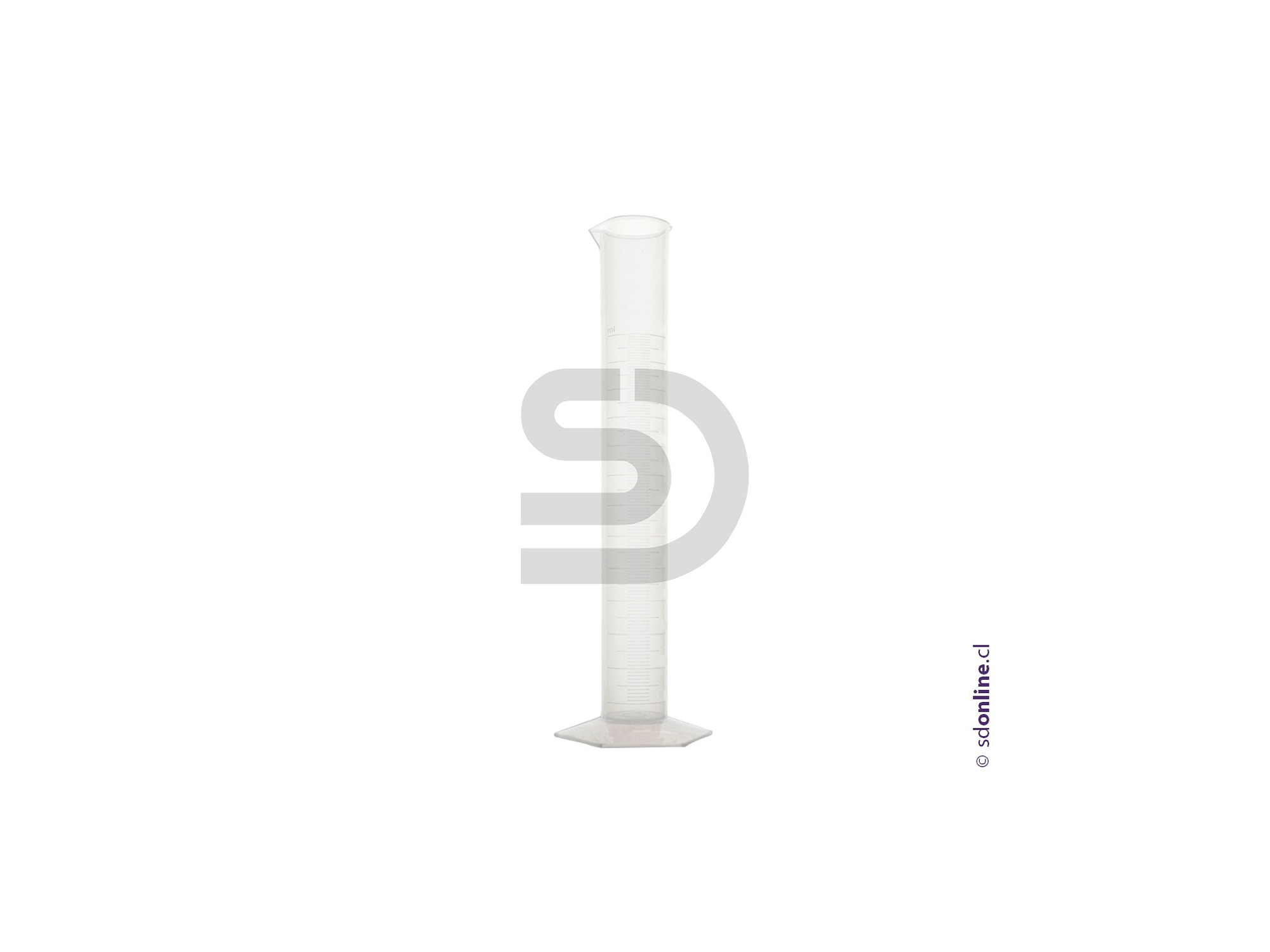 Probeta PVC graduada 50Cc 1