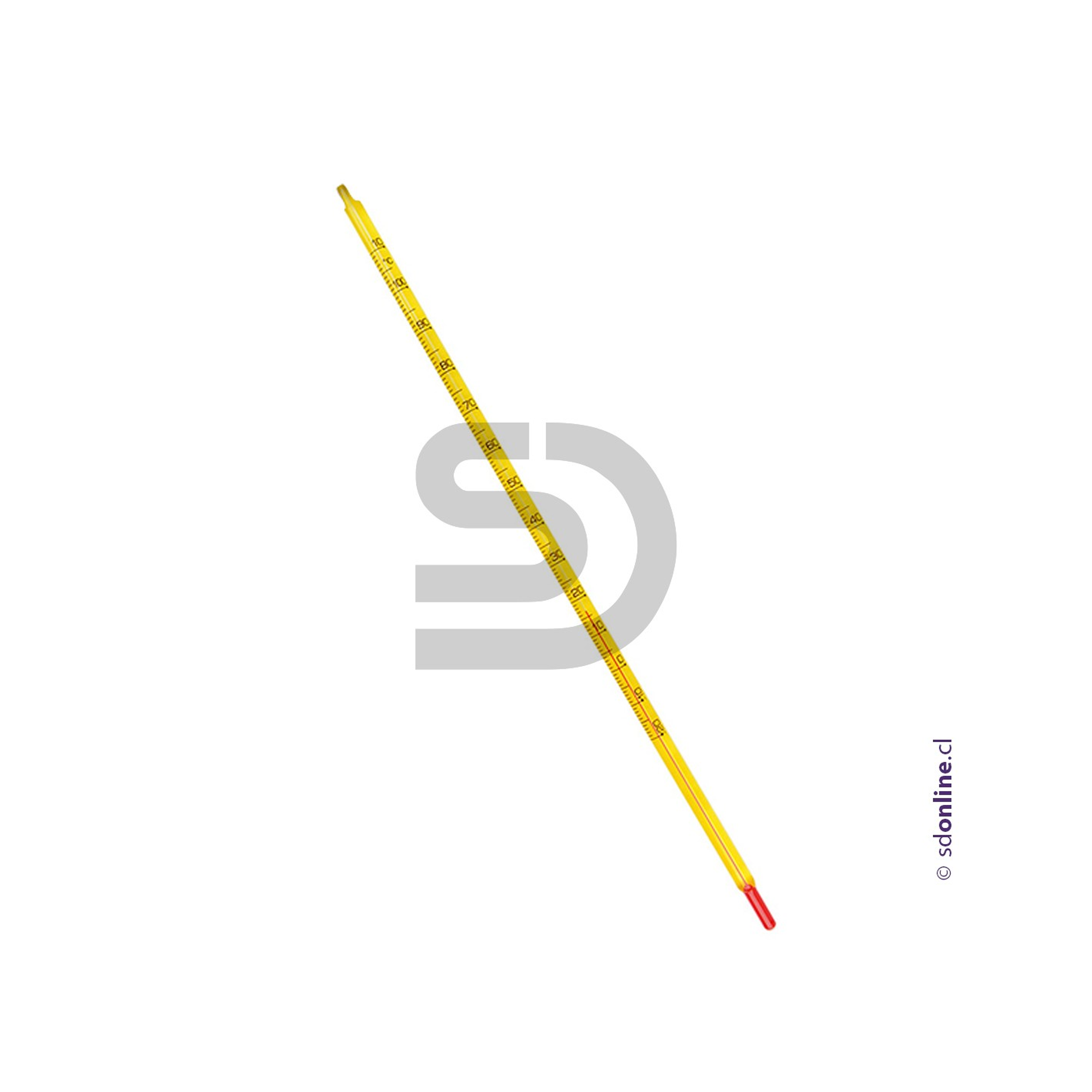 Termometro de alcohol de -10°C A 150°C 1