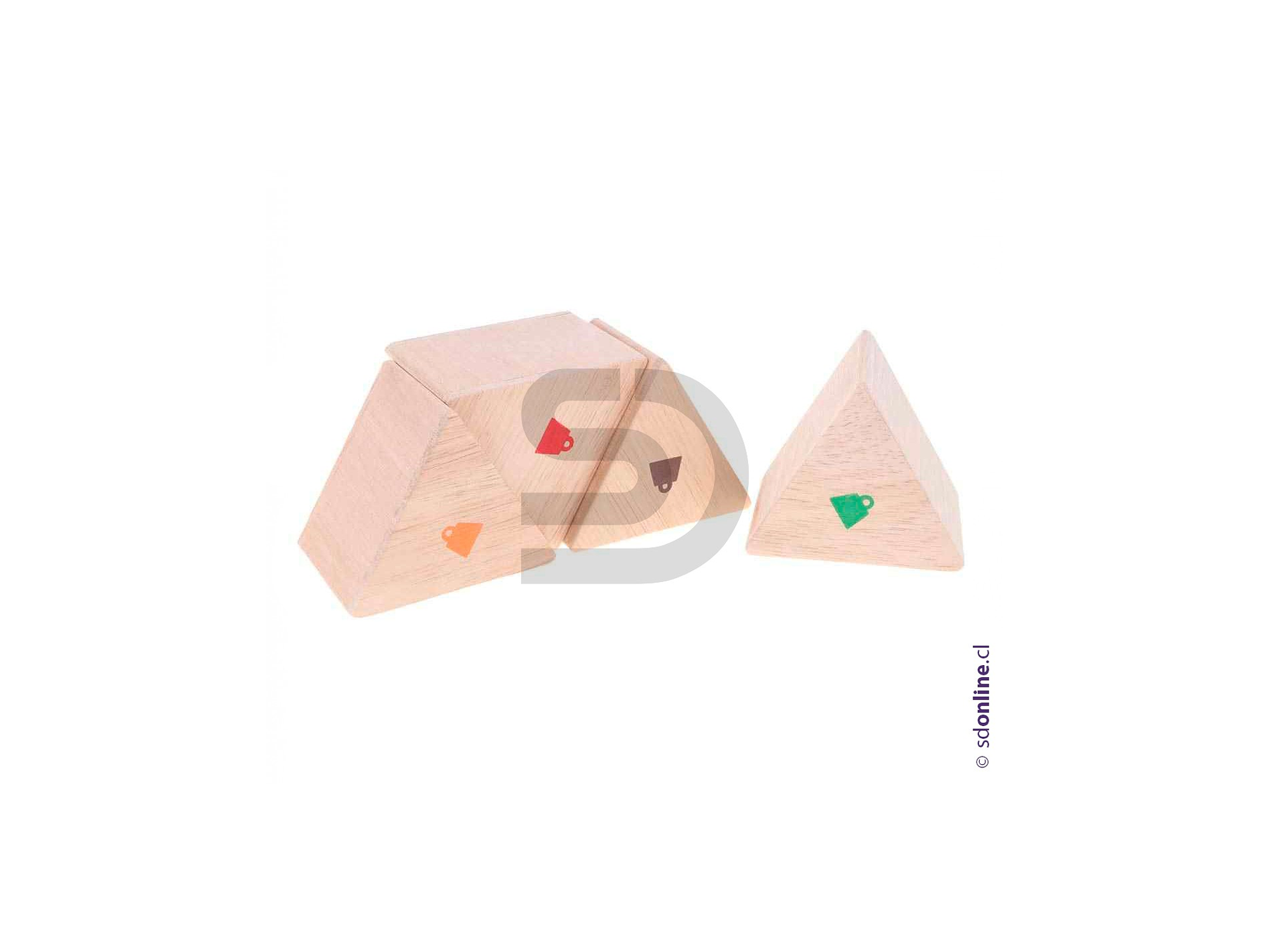 Memorice triangular de pesos 1