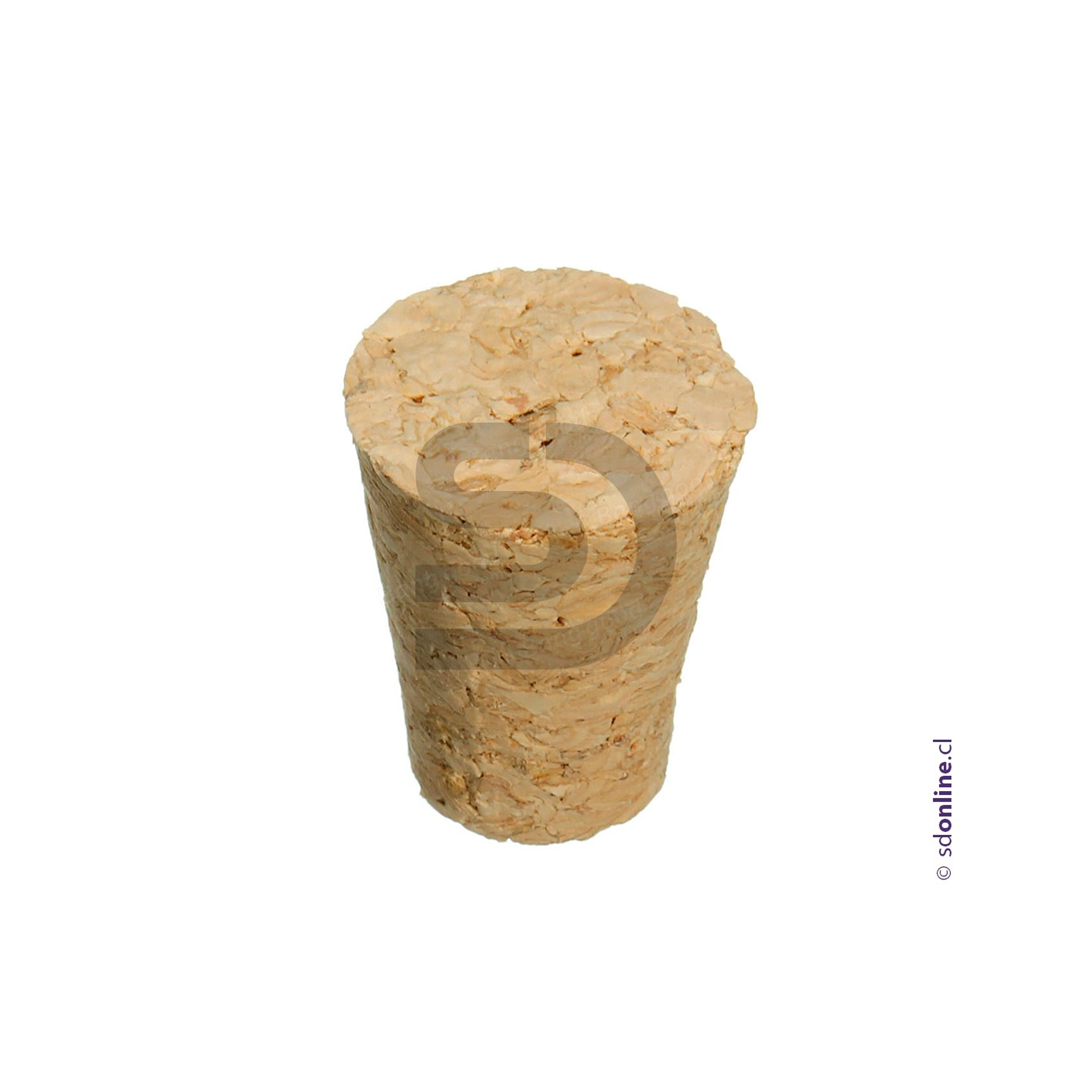 Tapon corcho para tubo de ensayo 18Mm 1