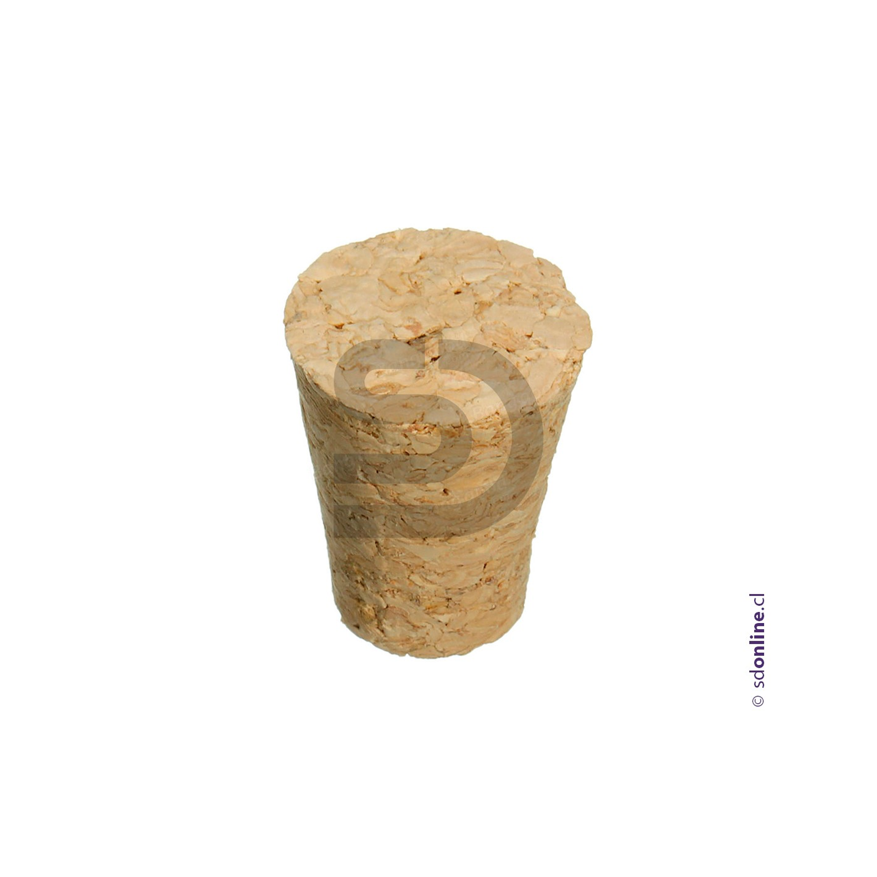 Tapon corcho para tubo de ensayo 16Mm 1