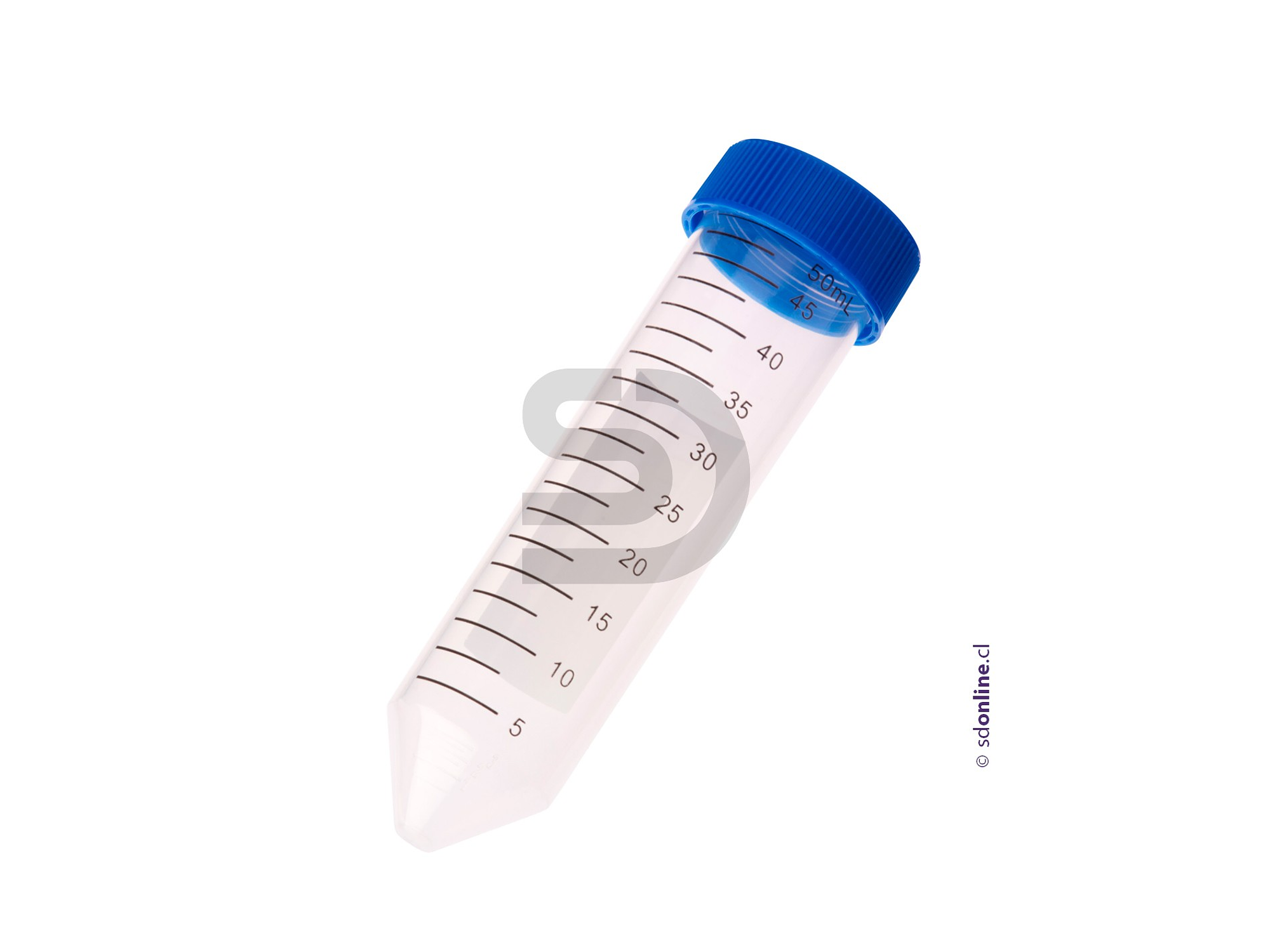 Tubo falcon plástico conico tapa rosca graduado 50Ml 50Und 1