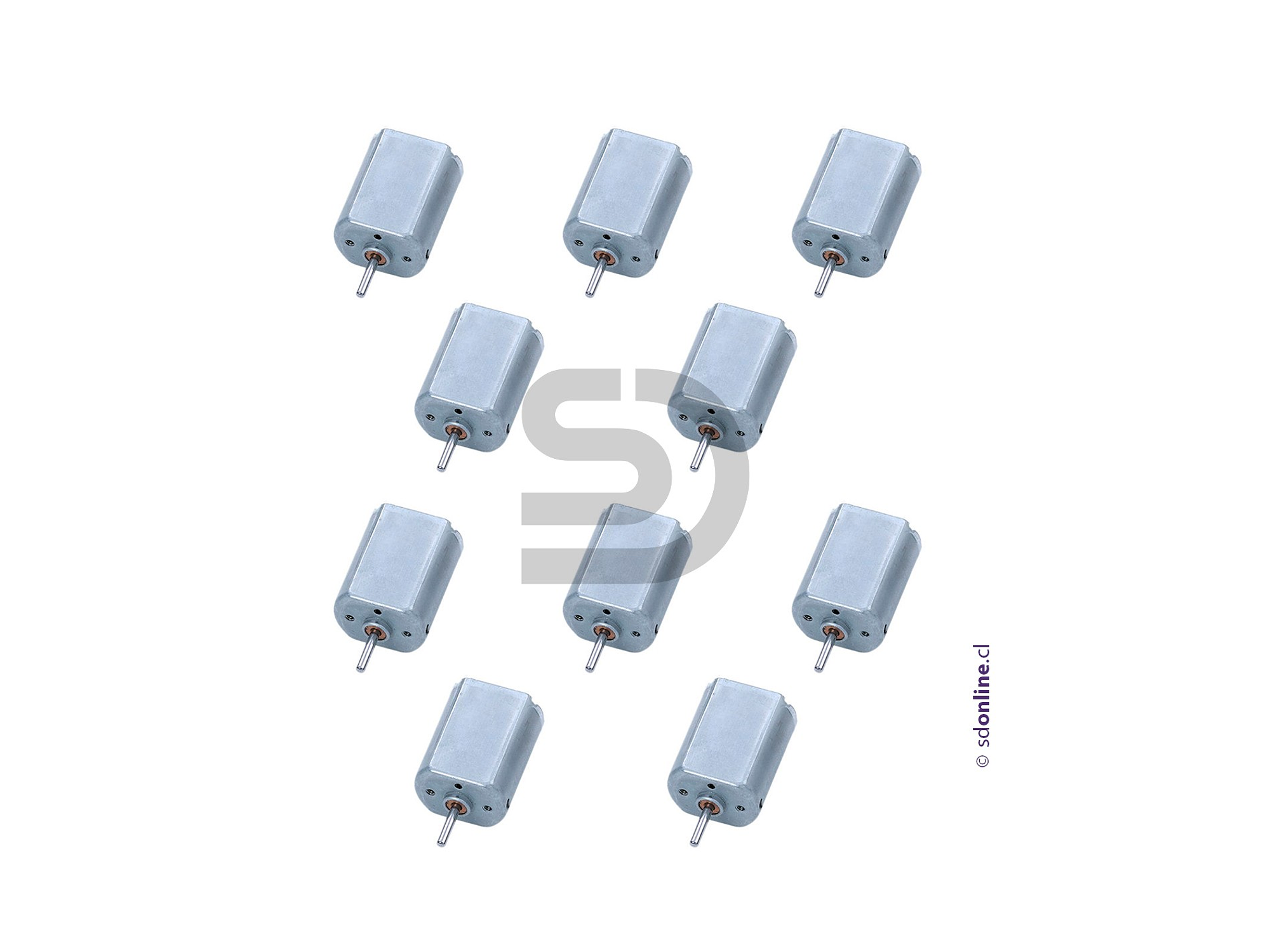 Motor Corriente Continua 3Vol Set 10Und 1