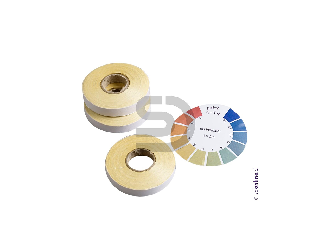 Papel Ph 1-14 Grad Rollo 5M 7Mm Ancho Macherey Nagel 1