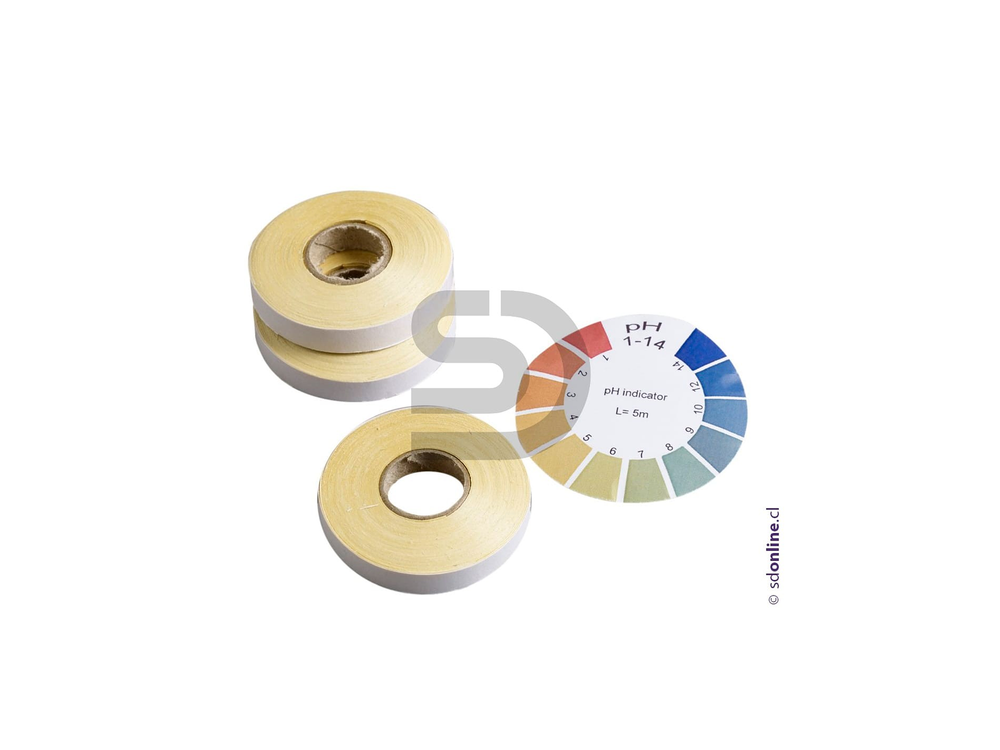 Papel Ph 1-14 Grad Rollo 5M 7Mm Ancho Macherey Nagel 1