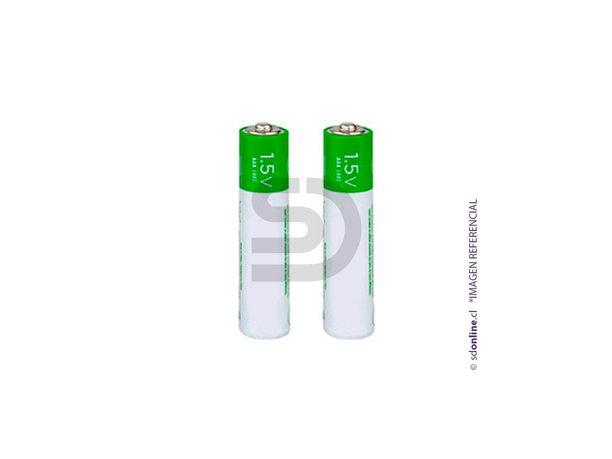 Set 2 bateria recargable AAA 1,5Vol 1600Mah 1